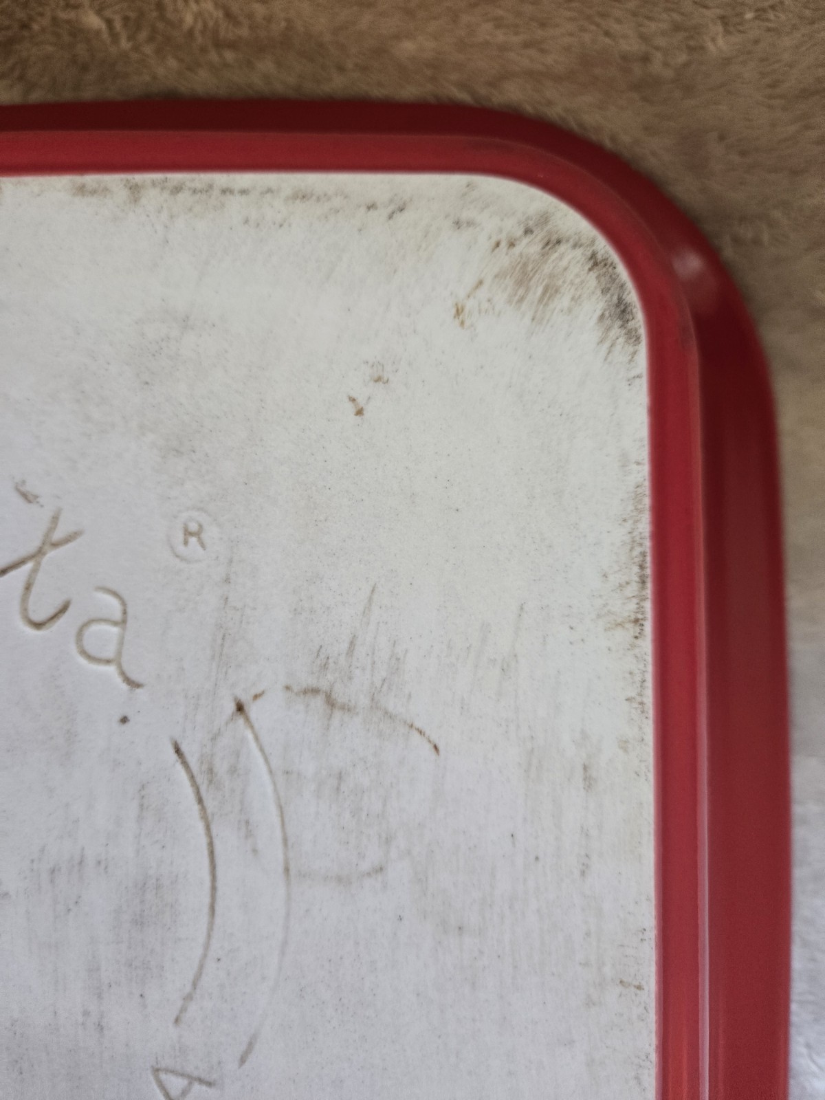 HLC Fiestaware 9in Square Baking Dish Red USED