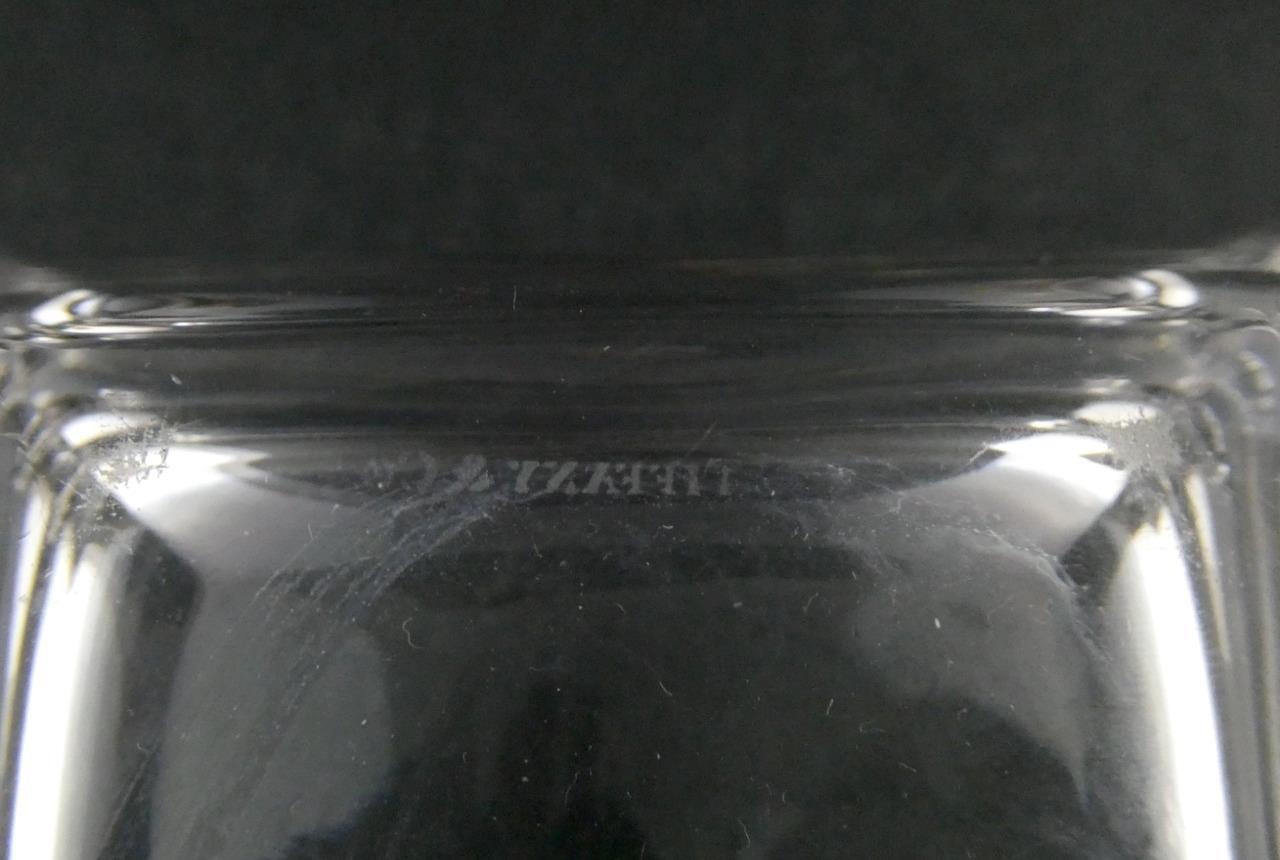 Tiffany and Company Crystal TFC73 4.25 Inch Square Bowl