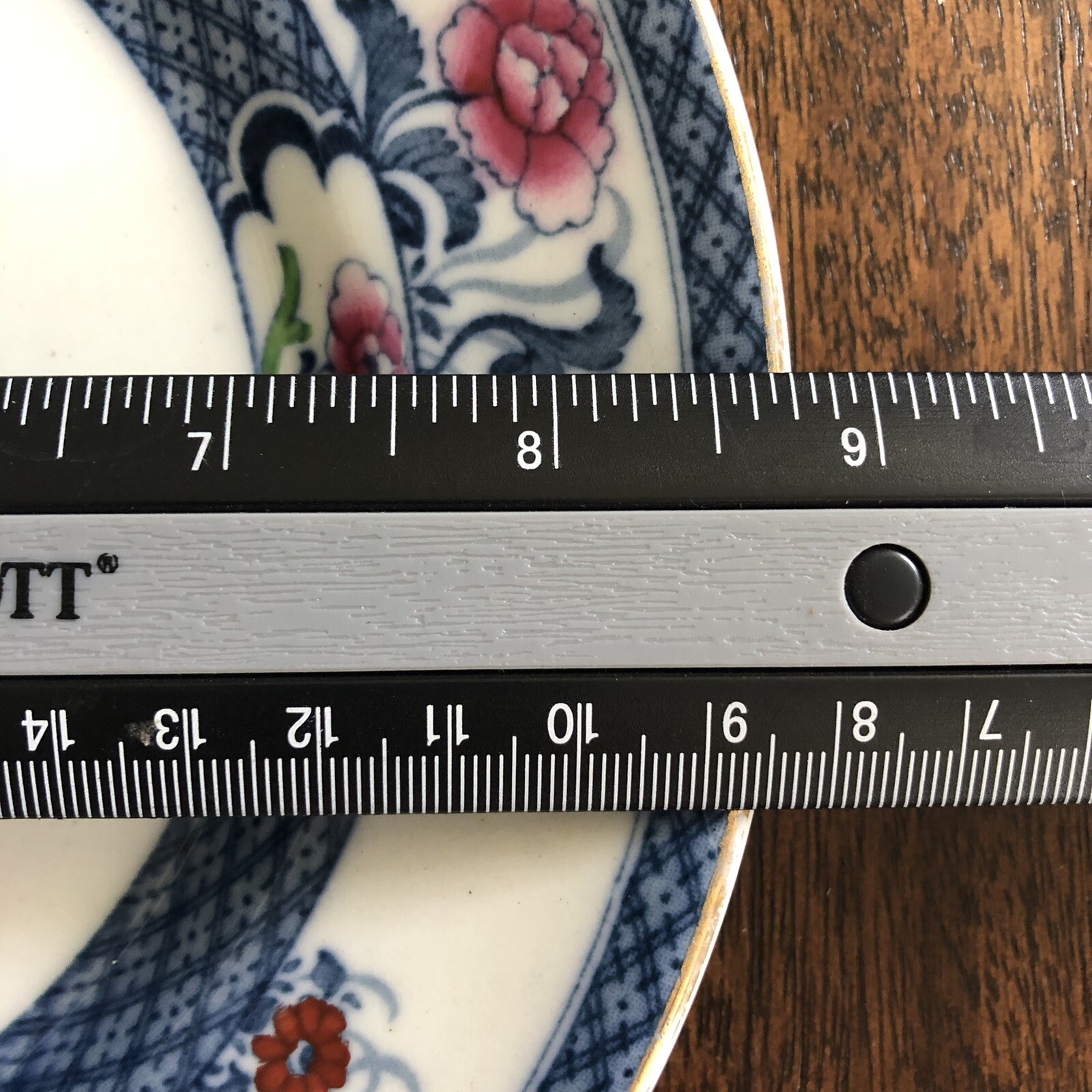 OLD NANKIN WHIELDON WARE & CO. ENGLAND 8.75″ DESSERT/COLLECTOR PLATE 