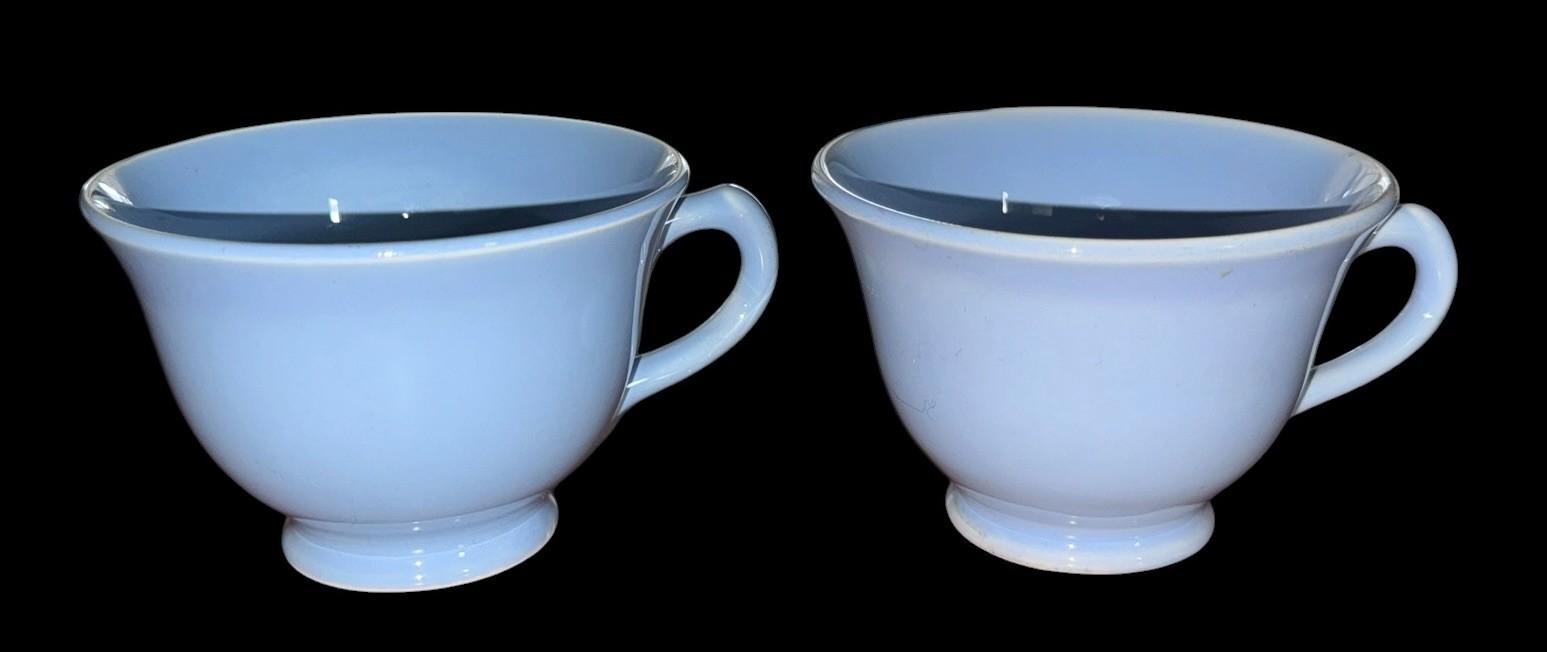 Mix & Match Vintage LuRay Pastel, Homer Laughlin & T. S. Taylor Cups + Saucers