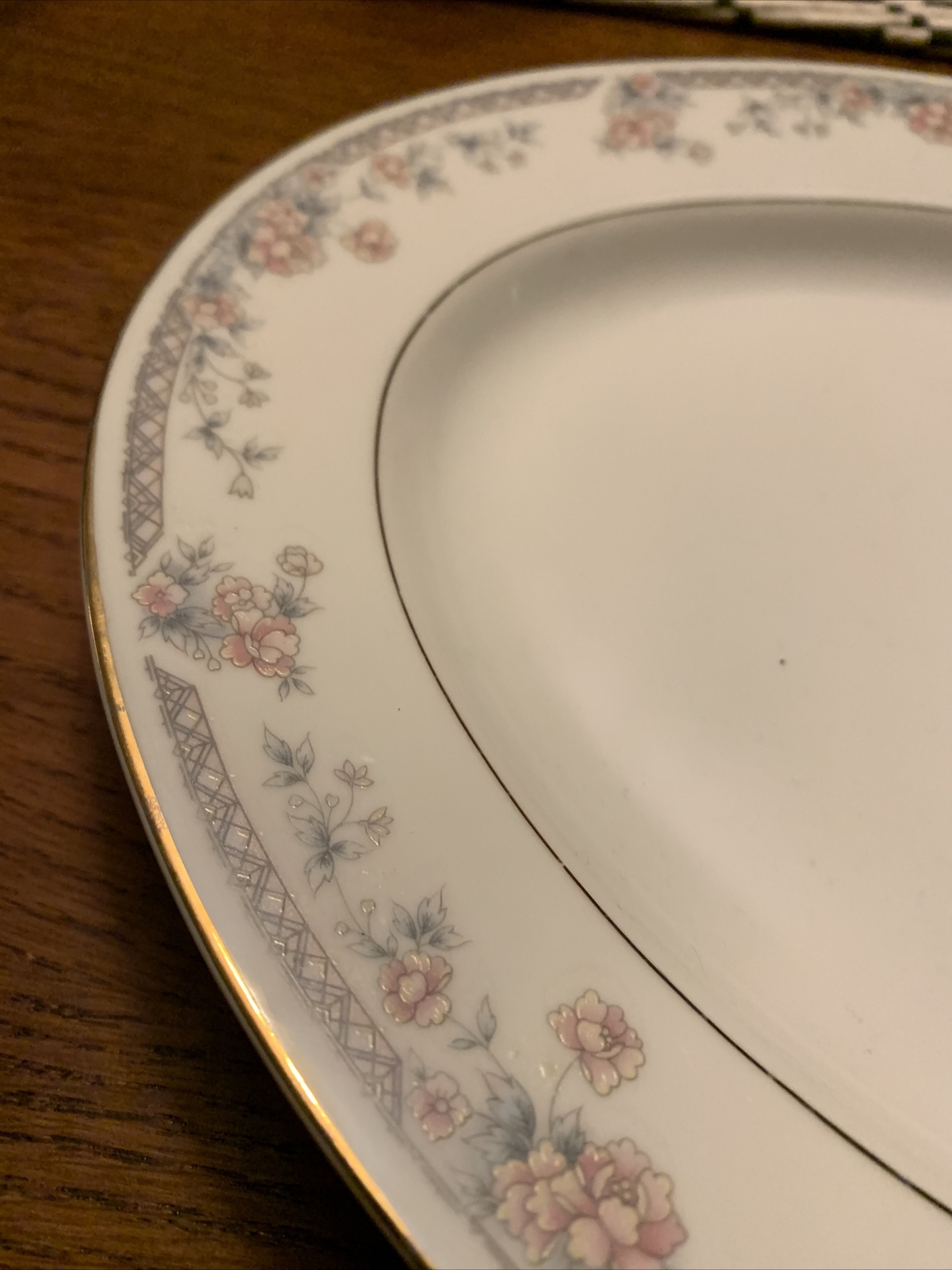 Epoch Elegant Dining 12.25″ Serving Platter/Hampton 6501 Made In Japan