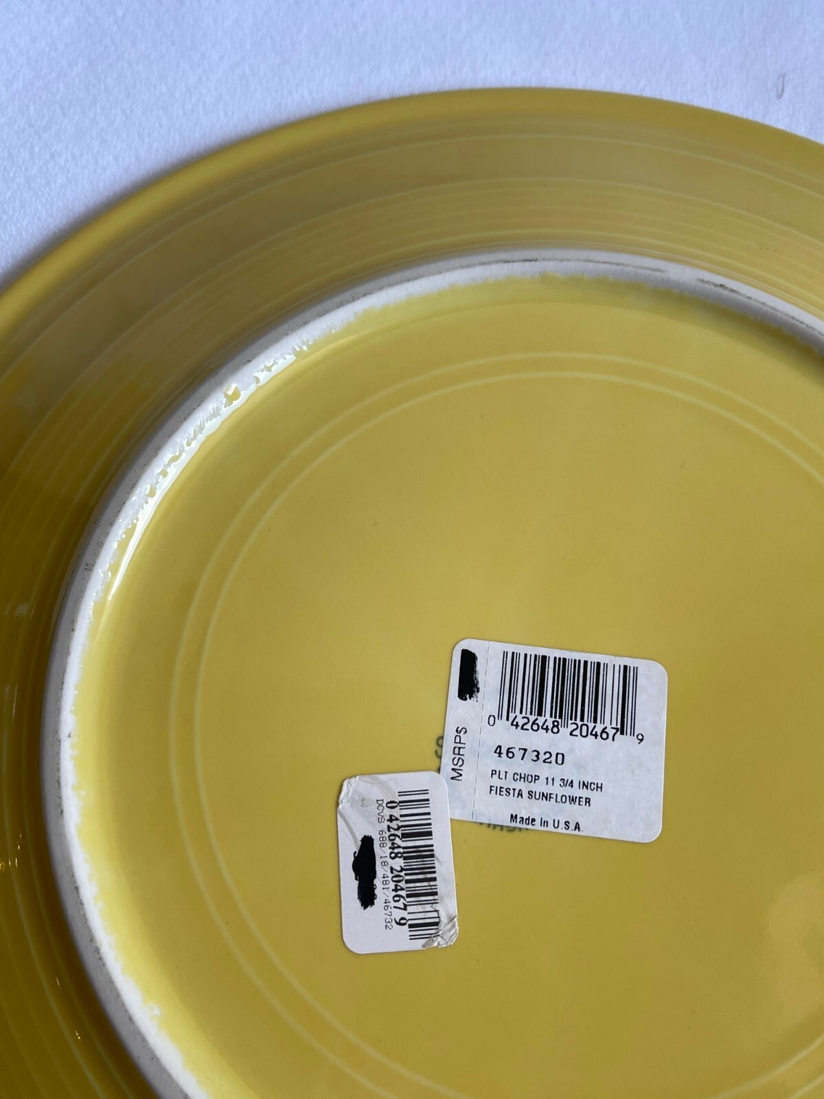 Fiesta Sunflower 11 3/4 INCH Serving Platter New With Tags.
