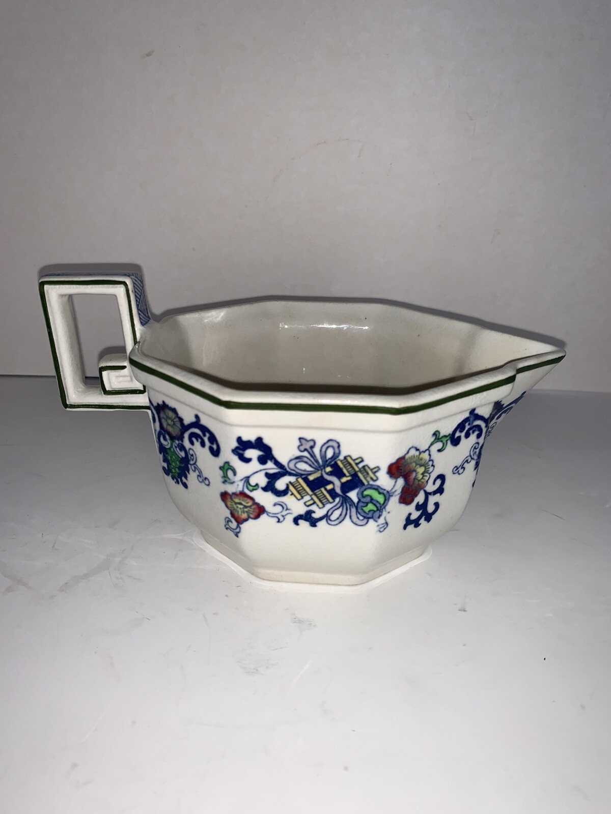 Vintage Royal Doulton Burslem NANKIN Porcelain Creamer Sauce Boat