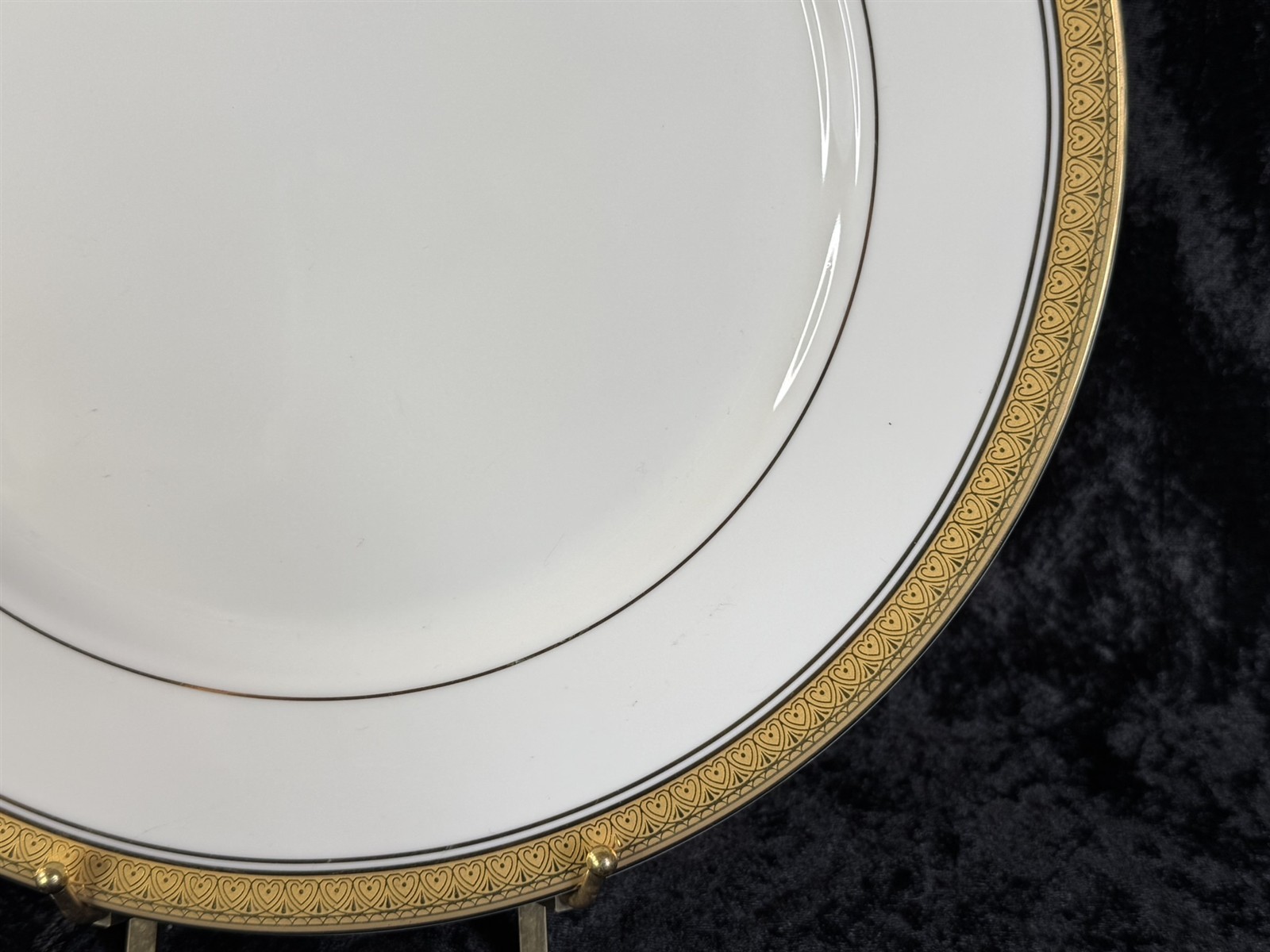 Mikasa Fine China L3234 PALATIAL GOLD 12 1/4″ Chop Plate/Round Serving Platter