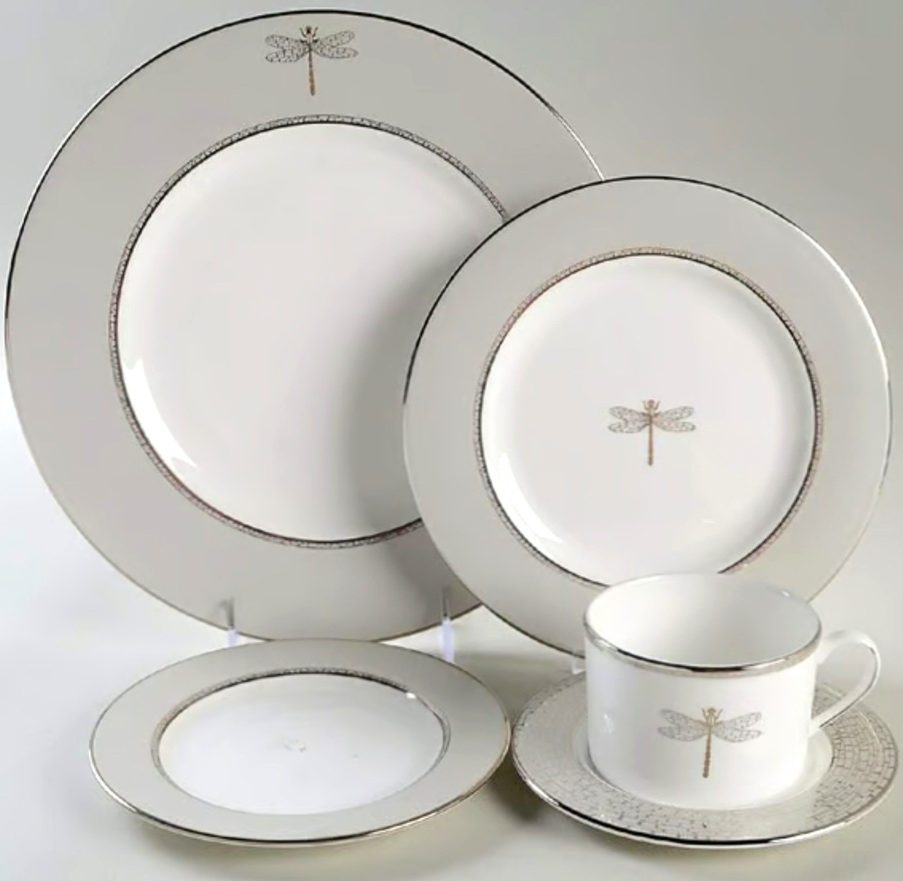 Kate Spade New York by Lenox “June Lane” Platinum Fine China.