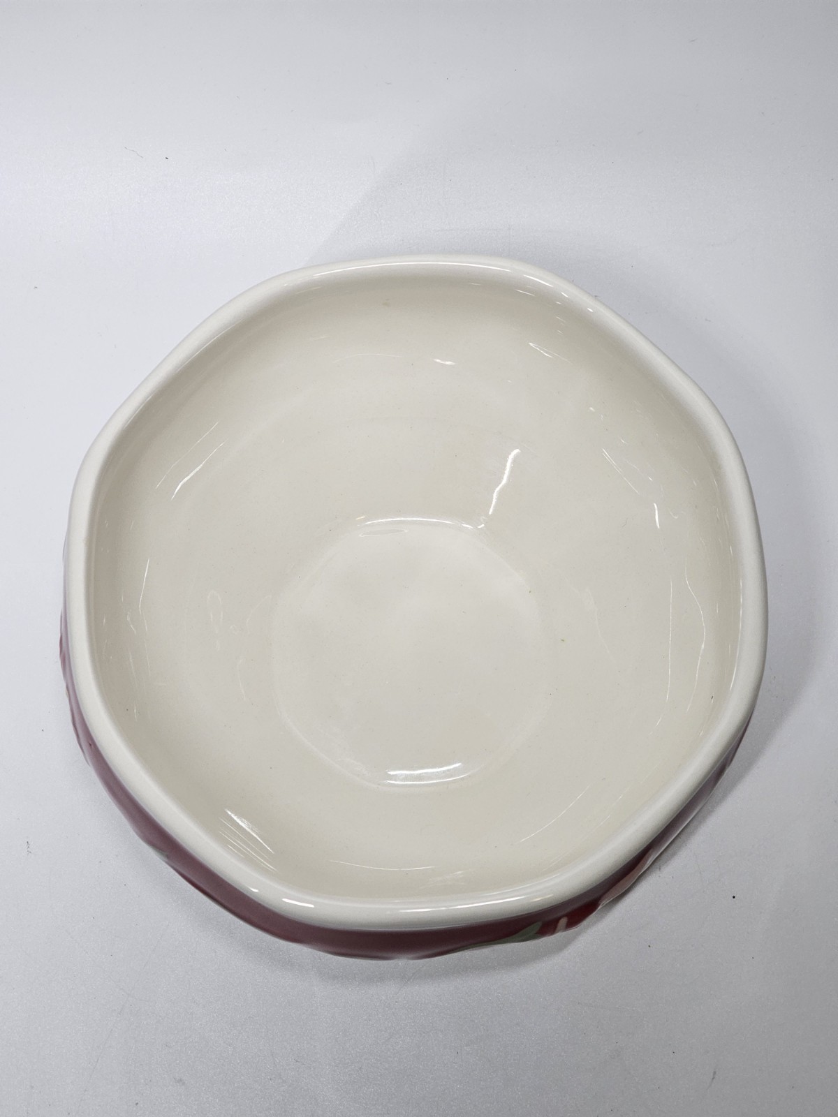 Fitz And Floyd Chalet Multicolor Soup Bowl Hand Painted Floral Pattern Ceramic