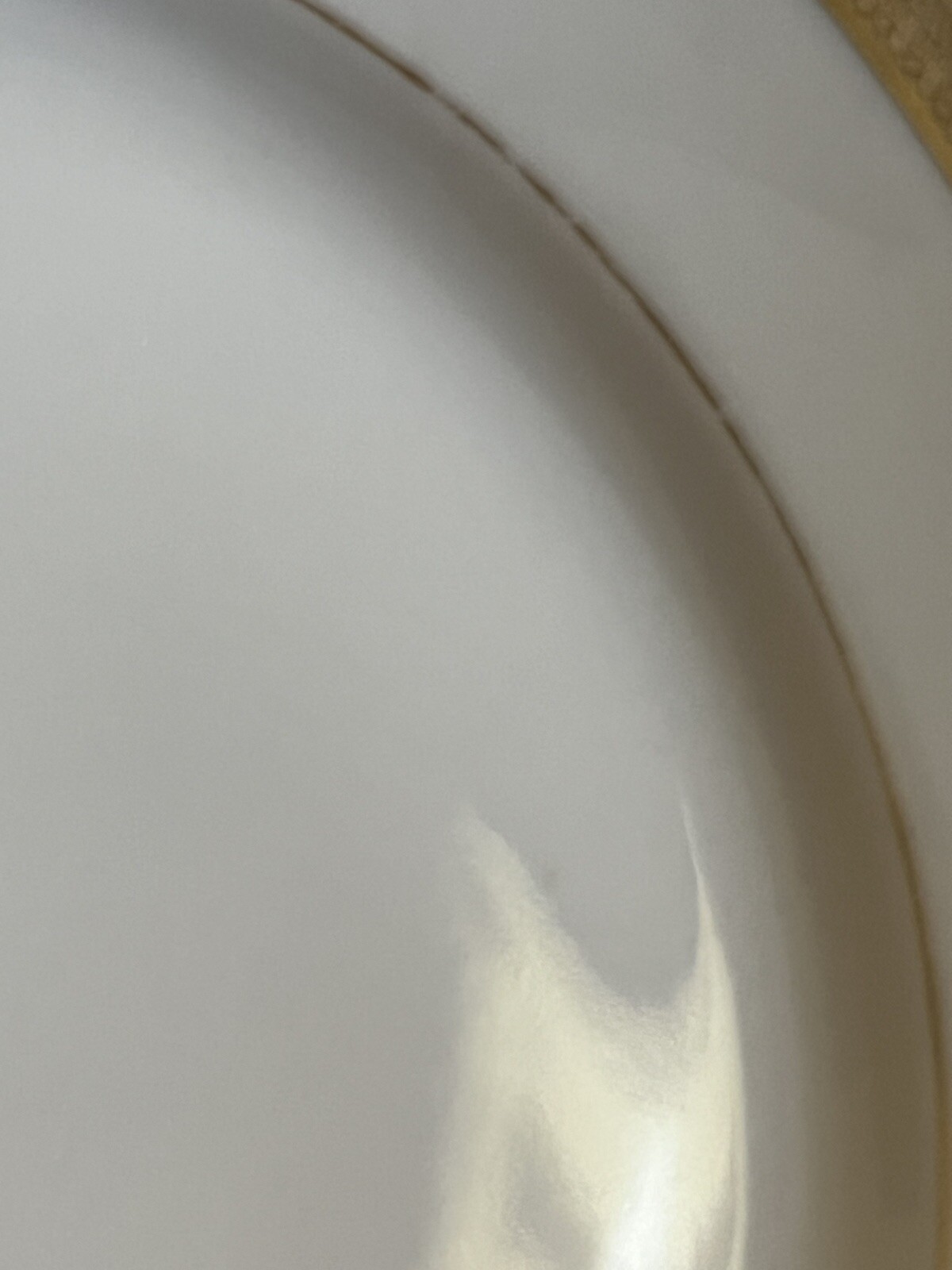 B &C L.Bernardaud &Co Limoges Gold Band Trim Bread And Butter Plates Set Of 6