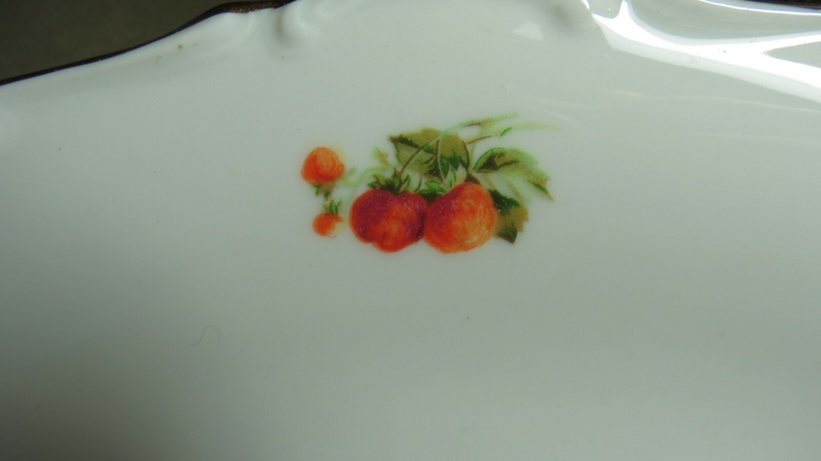 Schumann Arzberg Germany Pear and Nut Dish 11 3/4 inches