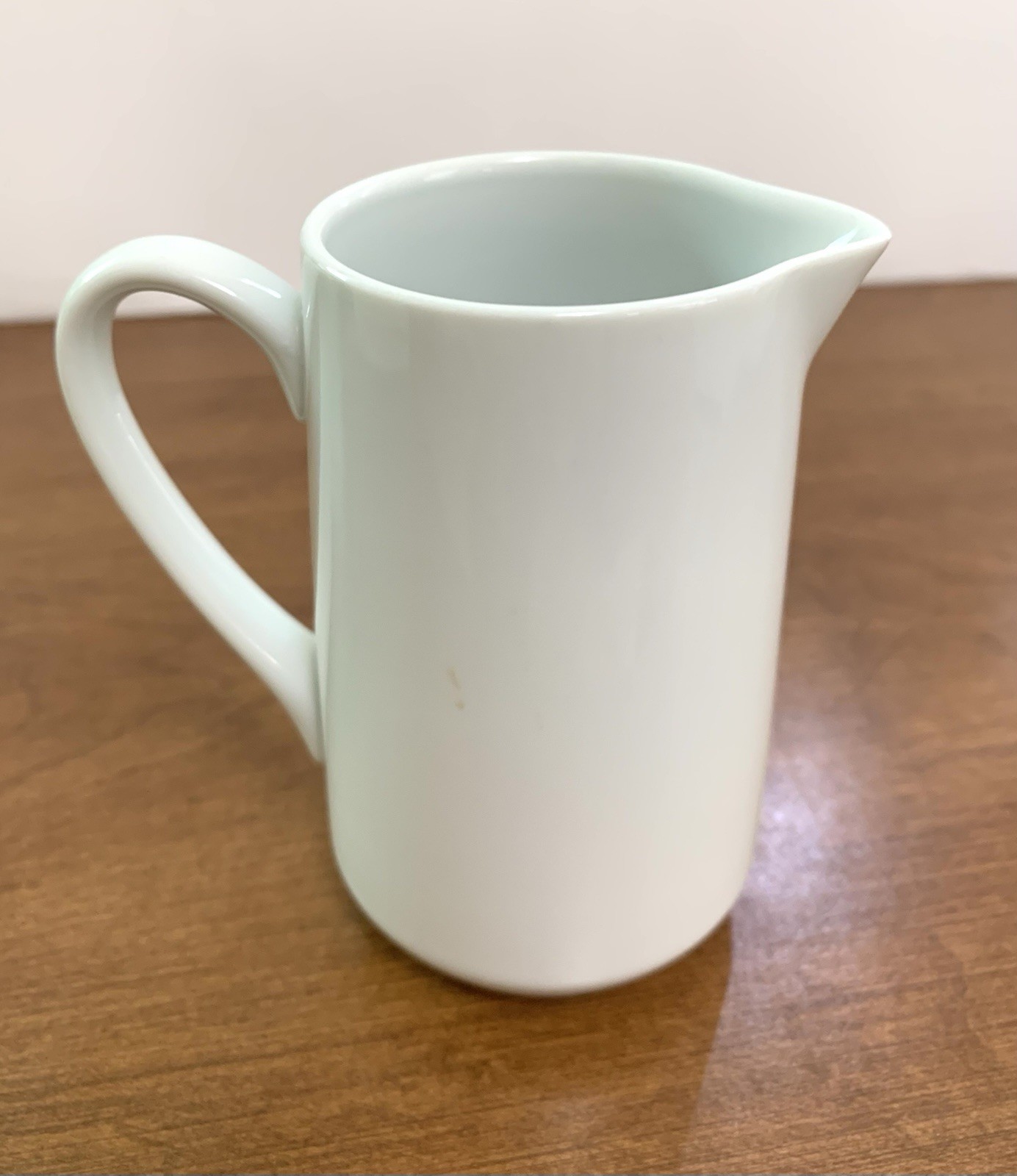 Vintage NORITAKE Snowville 6453 White Creamer Pitcher 1960s 4 Inch MCM *
