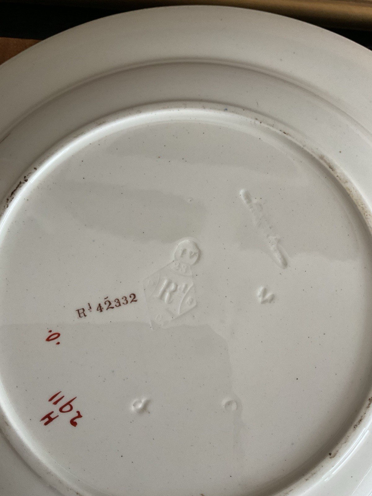 (5) BROWN WESTHEAD MOORE & CO Pergolesi RIMMED BOWLS Aesthetic Antique 1875