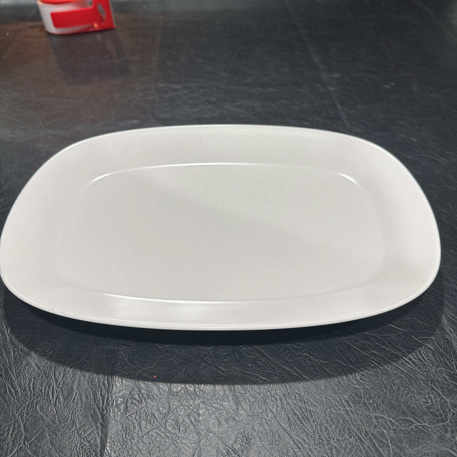 PEARL WHITE Coupe Shape by Noritake Oblong Platter 15.5″ Japan