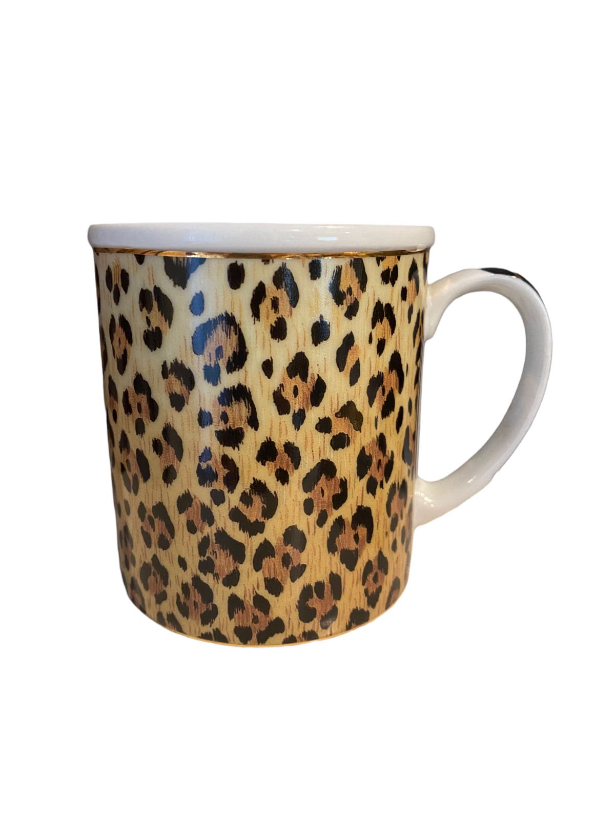 Lynn Chase Mug Amazonian Jaguar Ceramic Coffee Cup Animal Print Mug SIGNED