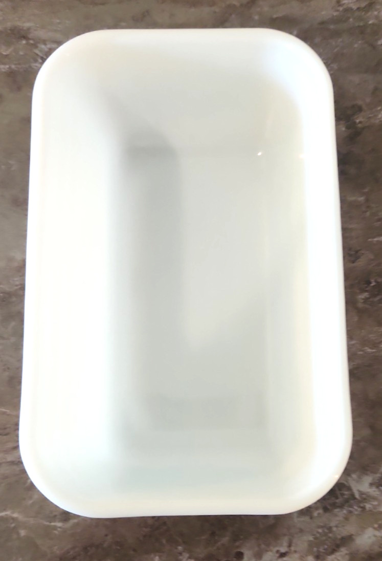 Vintage Pyrex 0502 Amish Butterprint Refrigerator Dish 1 1/2 Pt Rooster