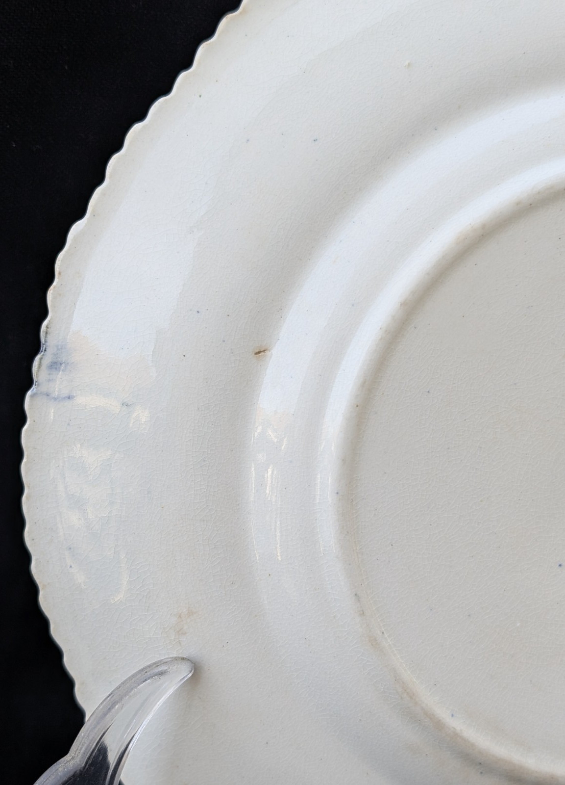 RARE ANTIQUE BISHOP STONIER RABBIT PLATE TRANSFERWARE LINCOLN BISTO ENGLAND 1895