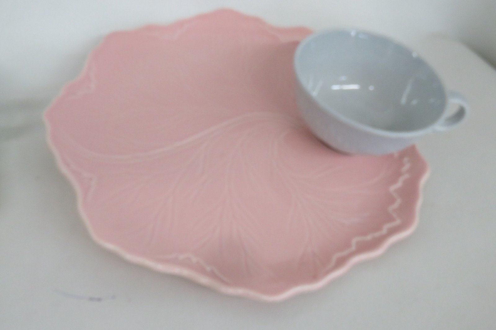 Taylor Smith Taylor Leaf Fantasy Ceramic Set of 15 Tea Cups and Plates 4906B