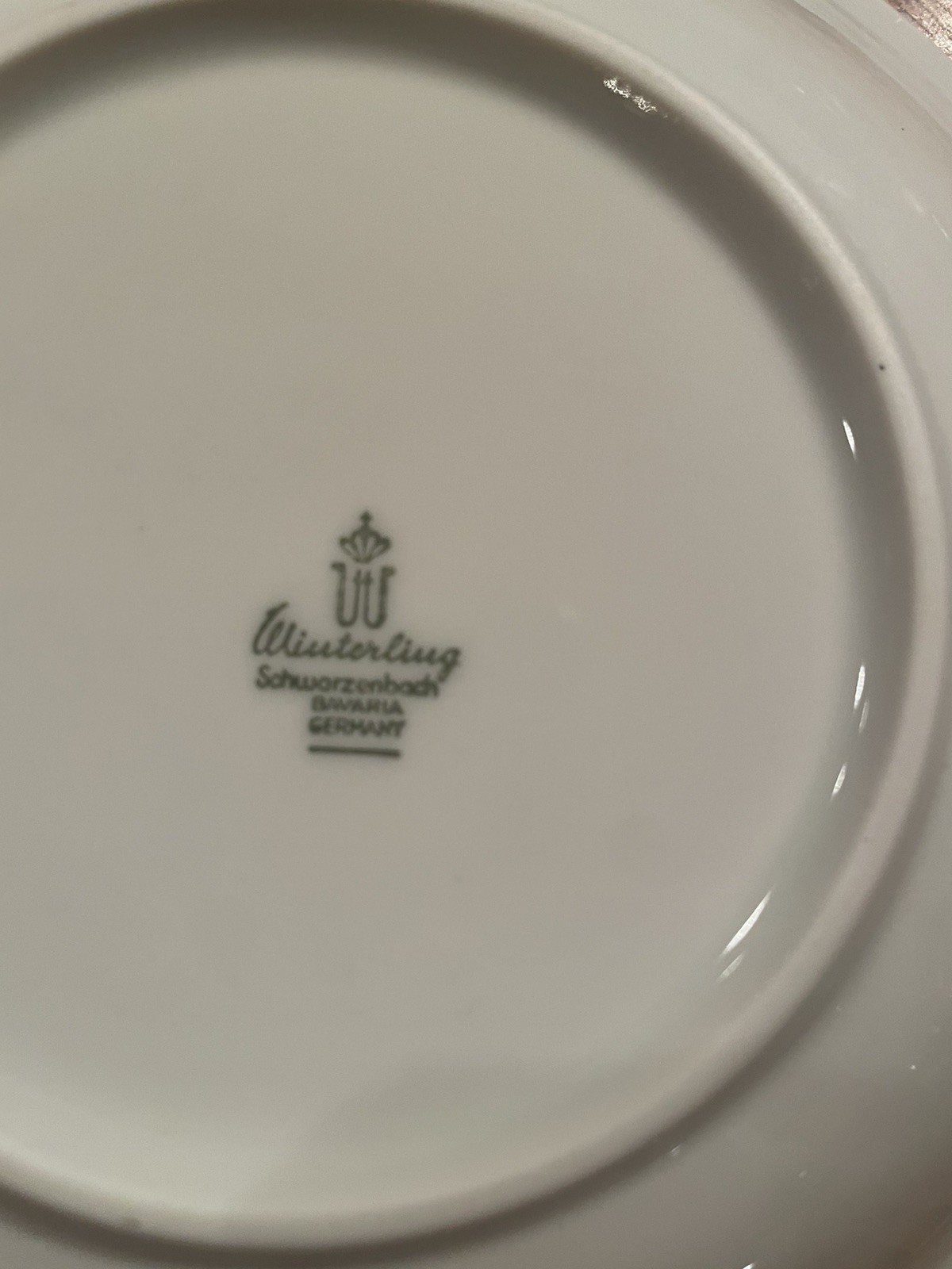 Winterling Schwarzenbach Empress Maria Theresa Soup Bowl 7 3/4” Set of 8