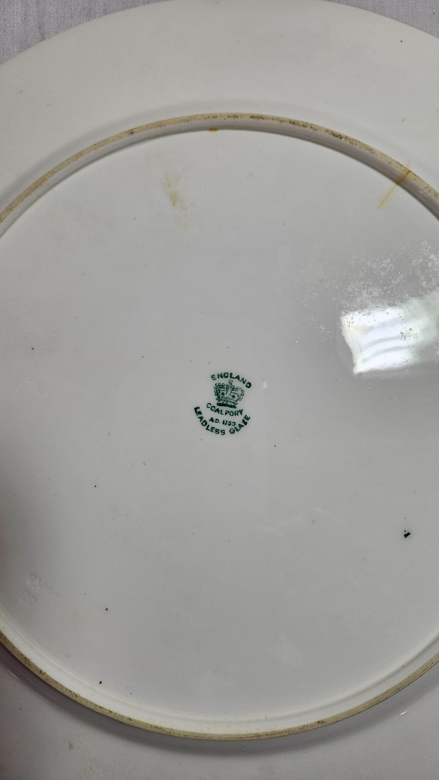 Antique Coalport “Indian Tree” 10.25 inch dinner plate