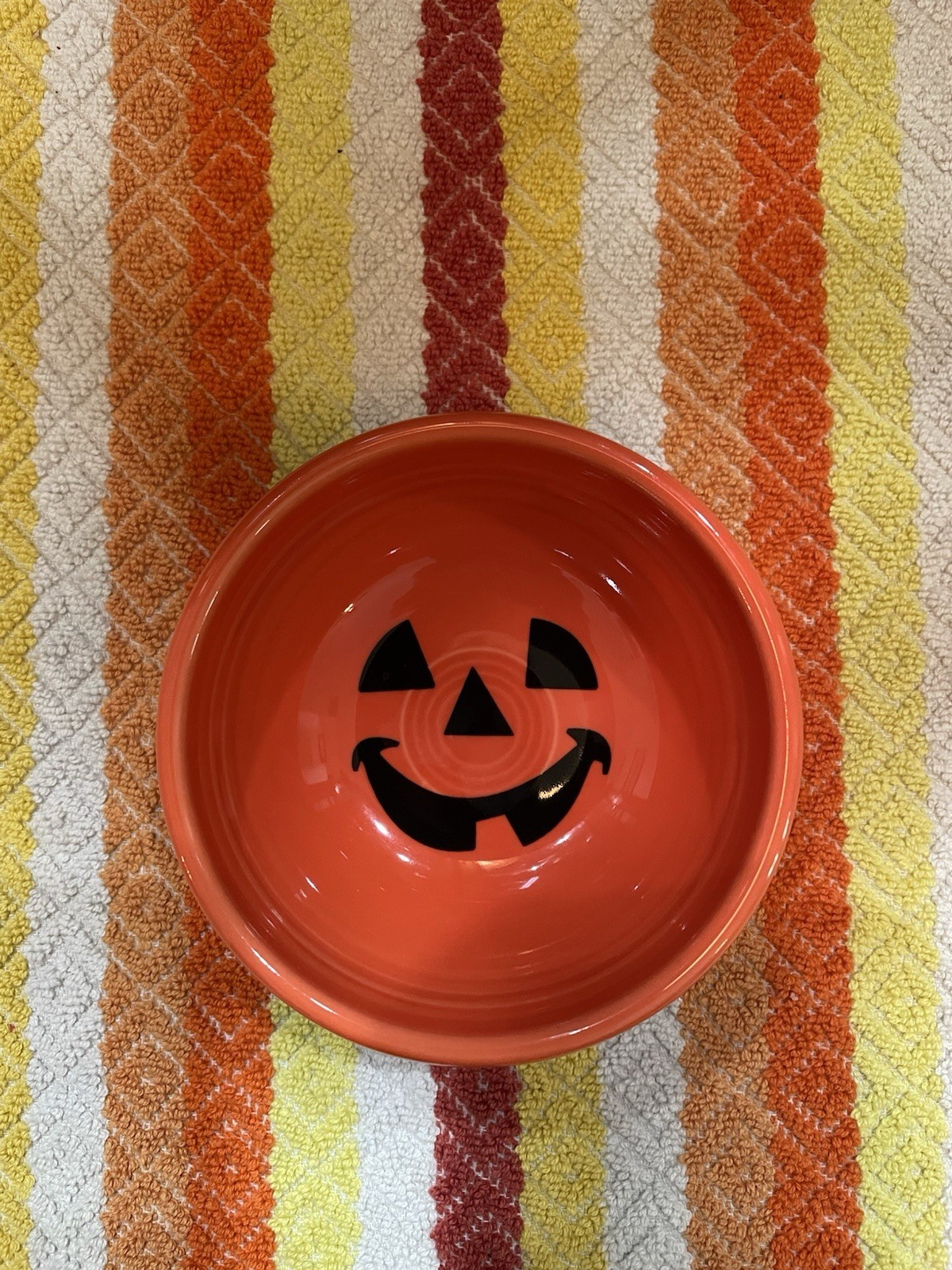 Fiesta FTCCO Happy Pumpkin Mini Pinch Bowl 2026 New Pristine Free Shipping 5 Oz