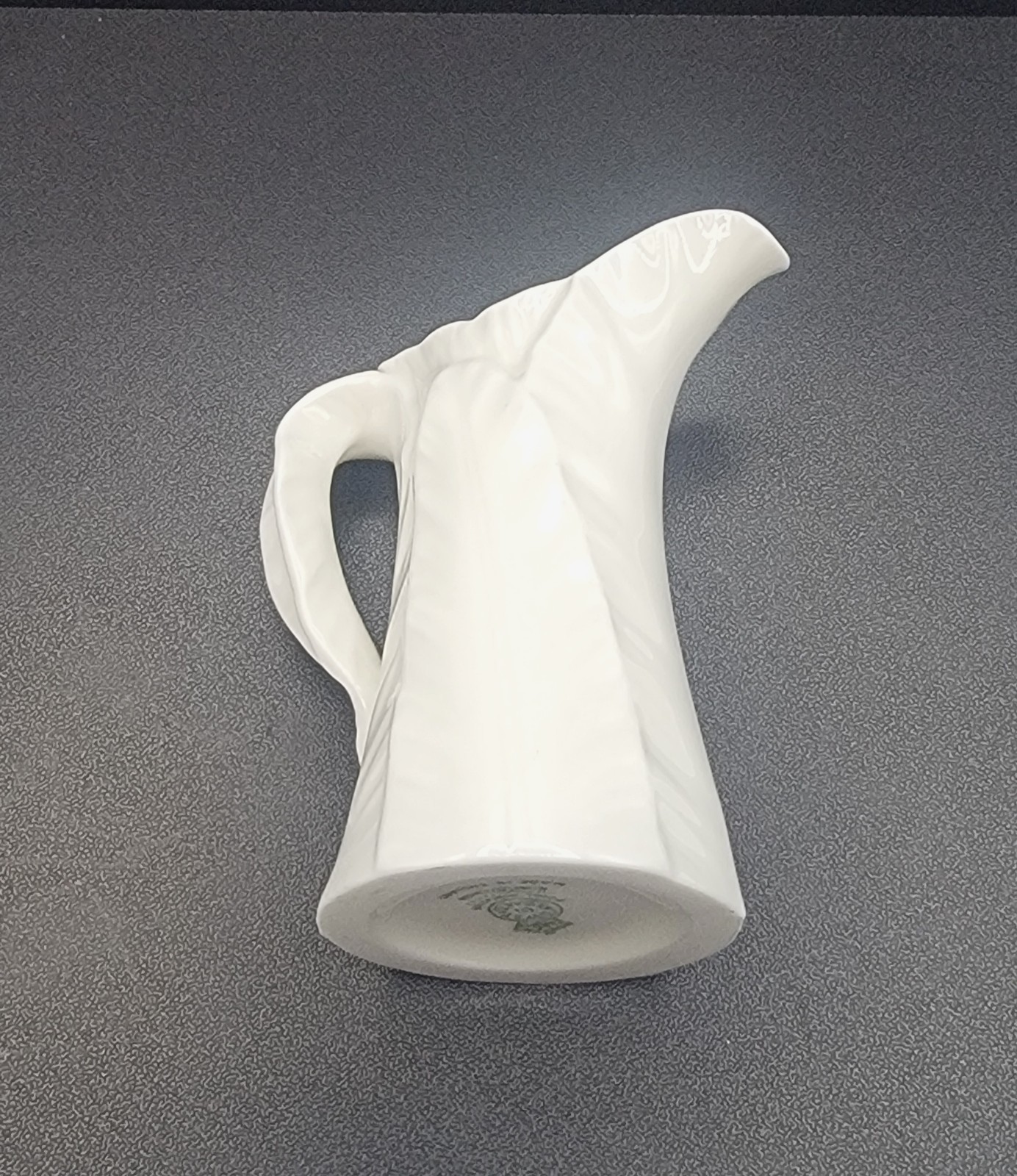 Royal Worcester Fern Leaves Pattern Bone China Vintage Asymmetrical Creamer