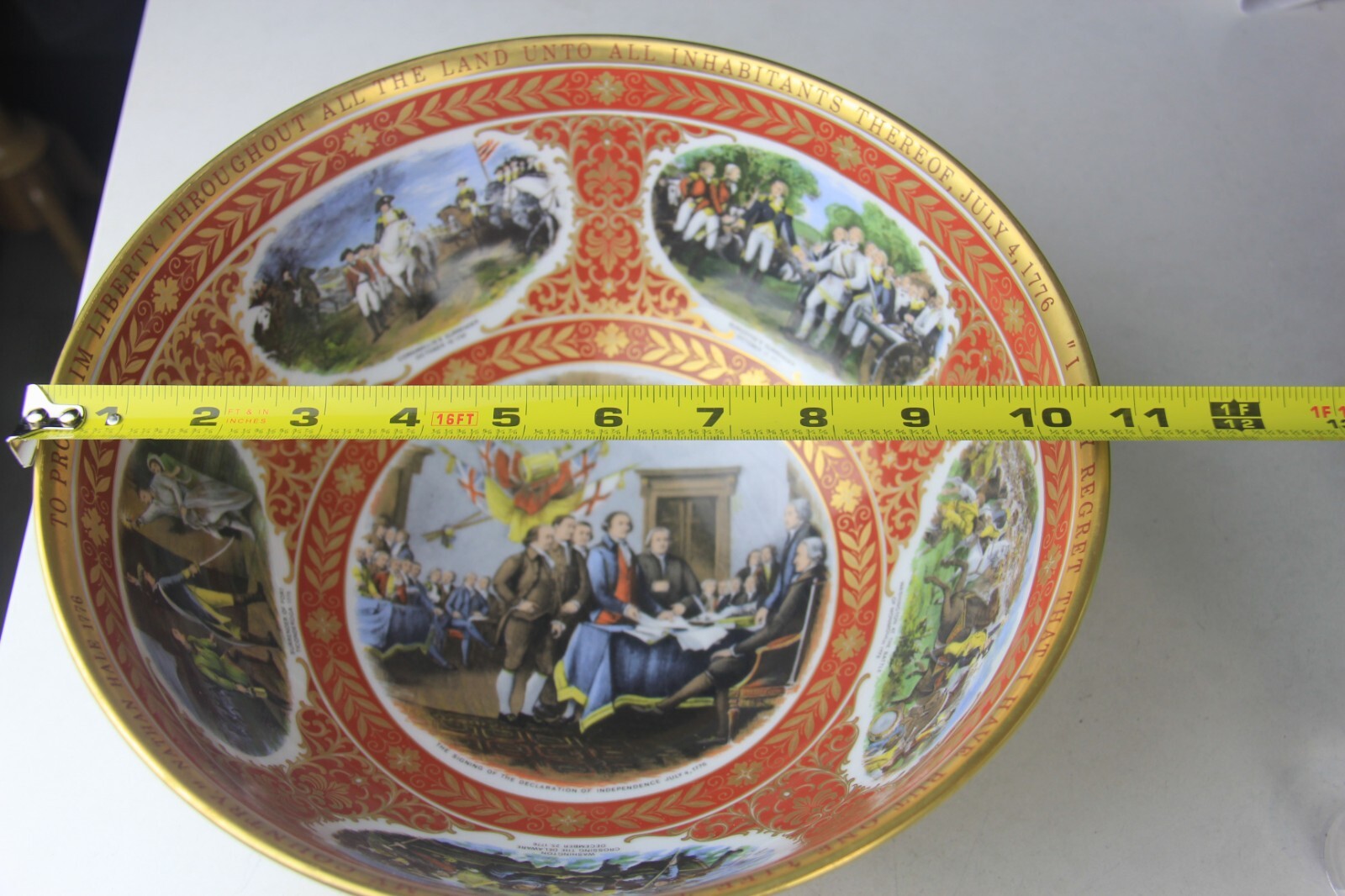 Large Kaiser Limited Edition Bicentennial Bowl #370 of 5,000 – Rare