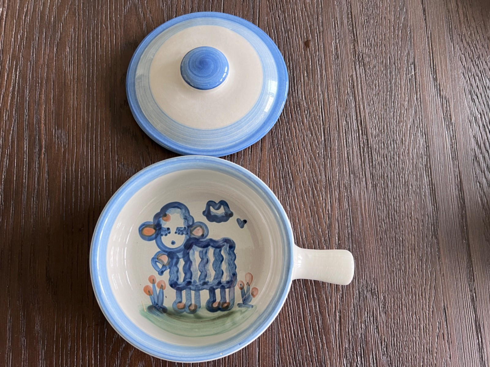 Lovely Collection of Mary Alice Hadley Stoneware, Country Scene, 41 Pieces