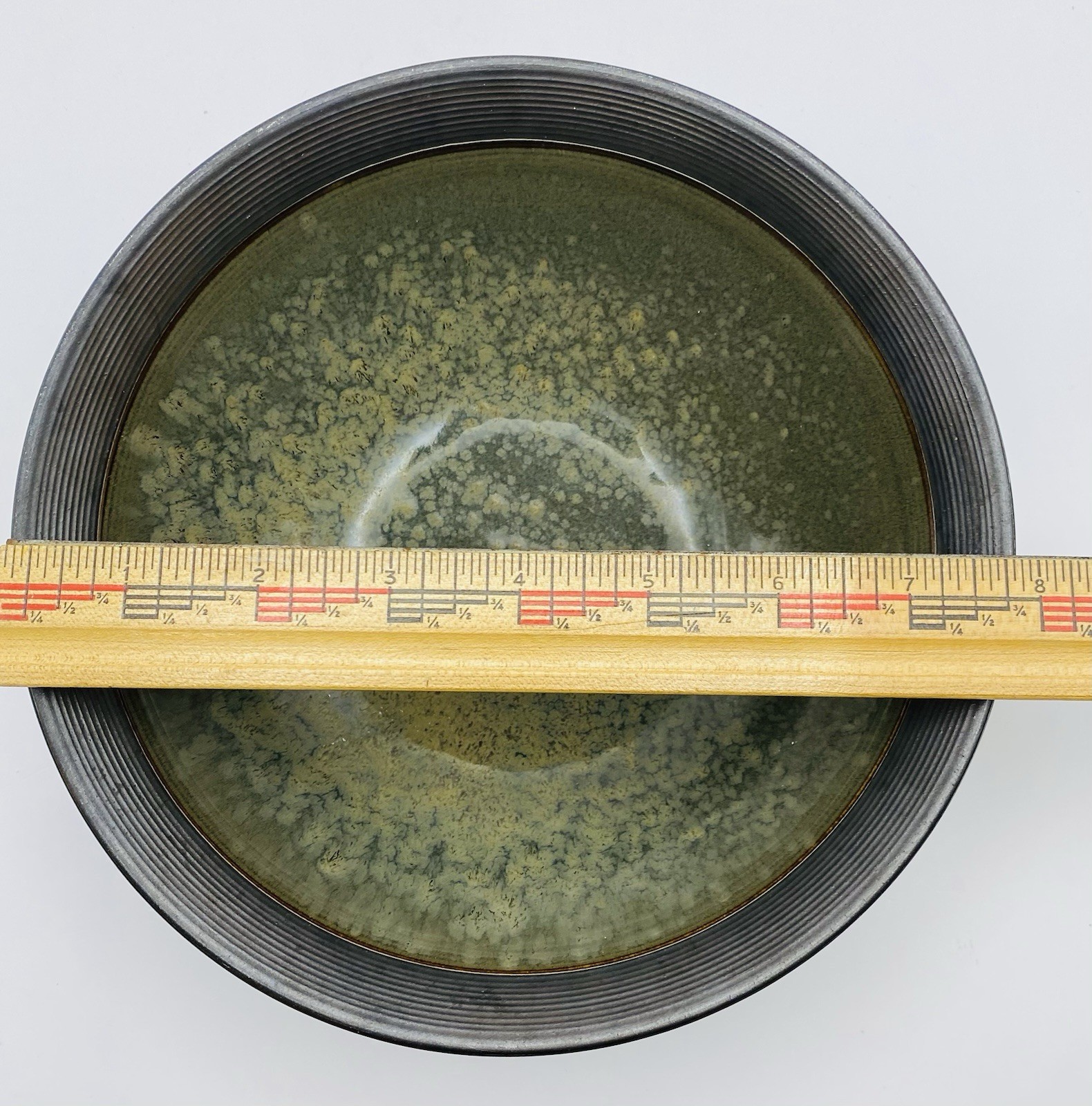 Sango Omega Olive Stoneware Soup/Cereal Bowl 7.75in Discontinued — Set of 4