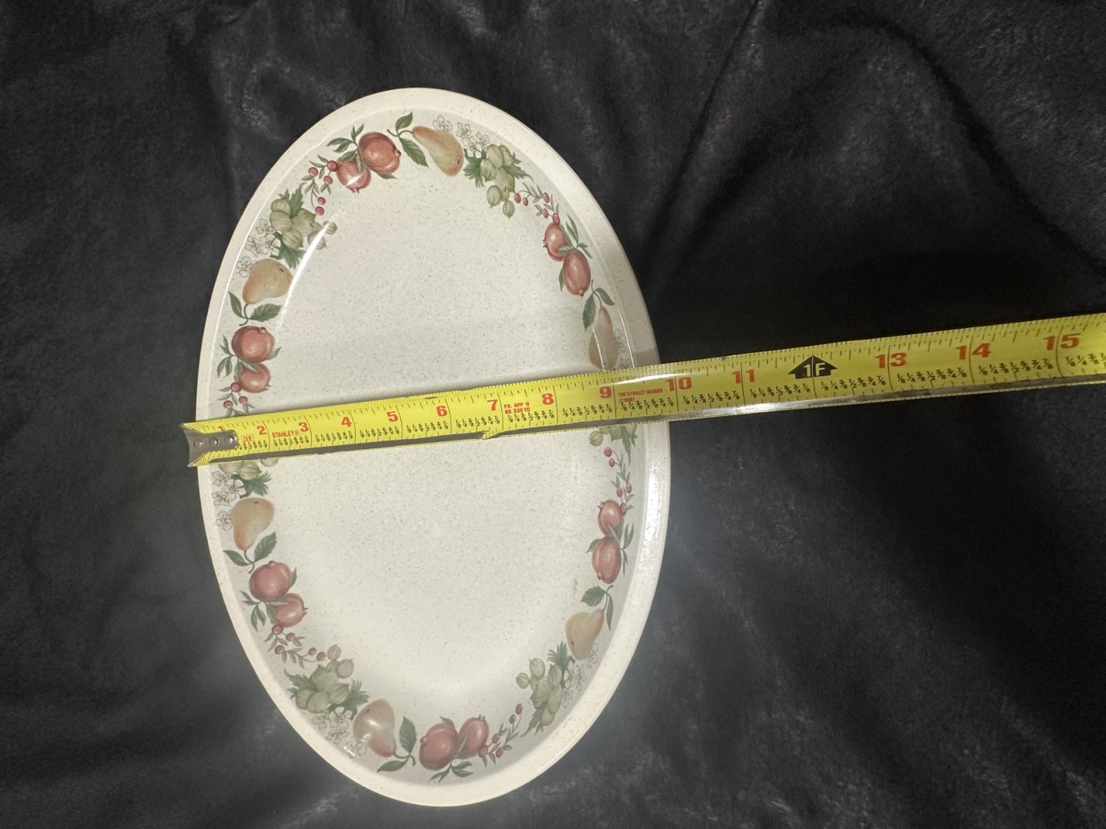 Wedgewood Quince serving platter, vegetable/soup bowls, bread & butter plates.