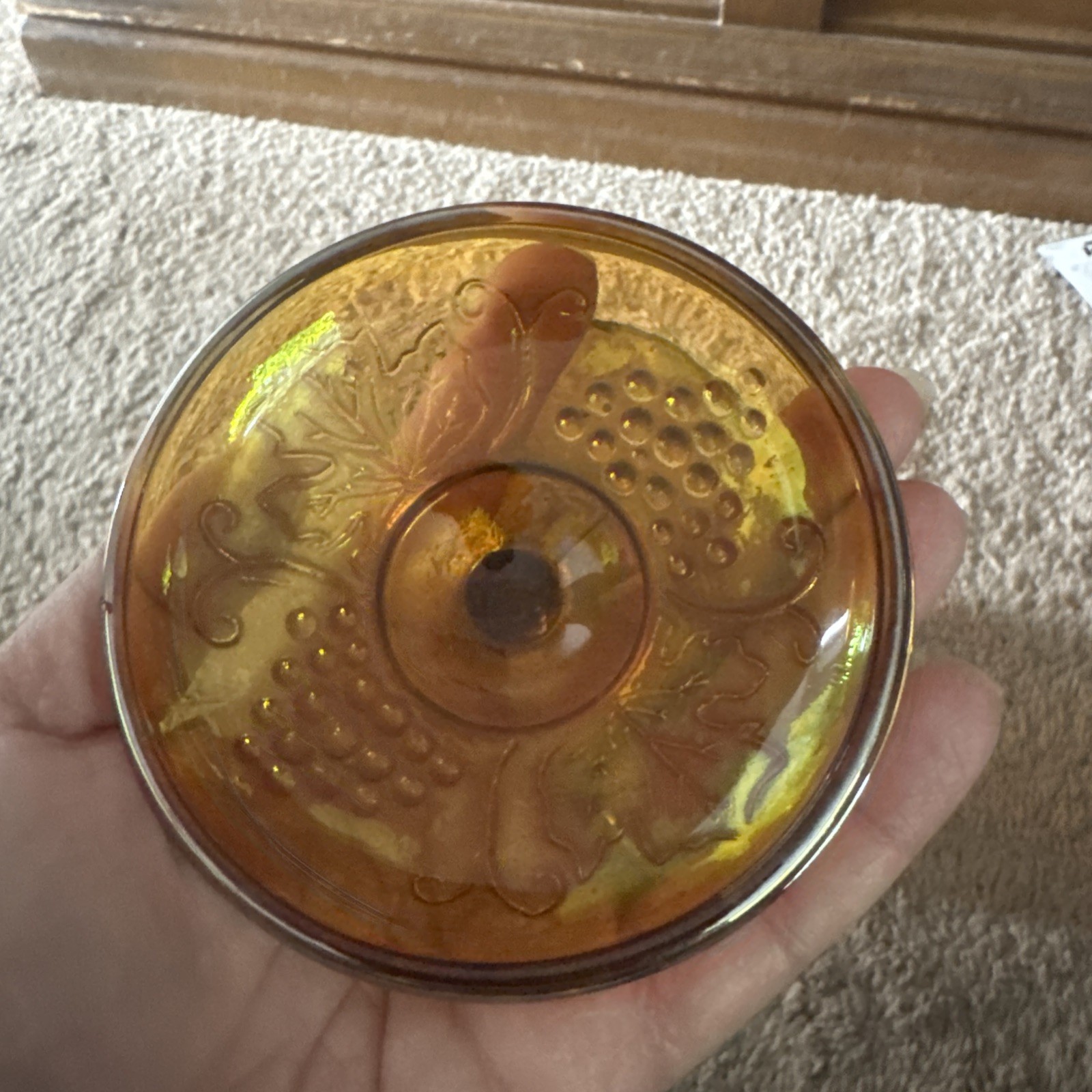 Vintage Indian Glass Company Carnival Glass