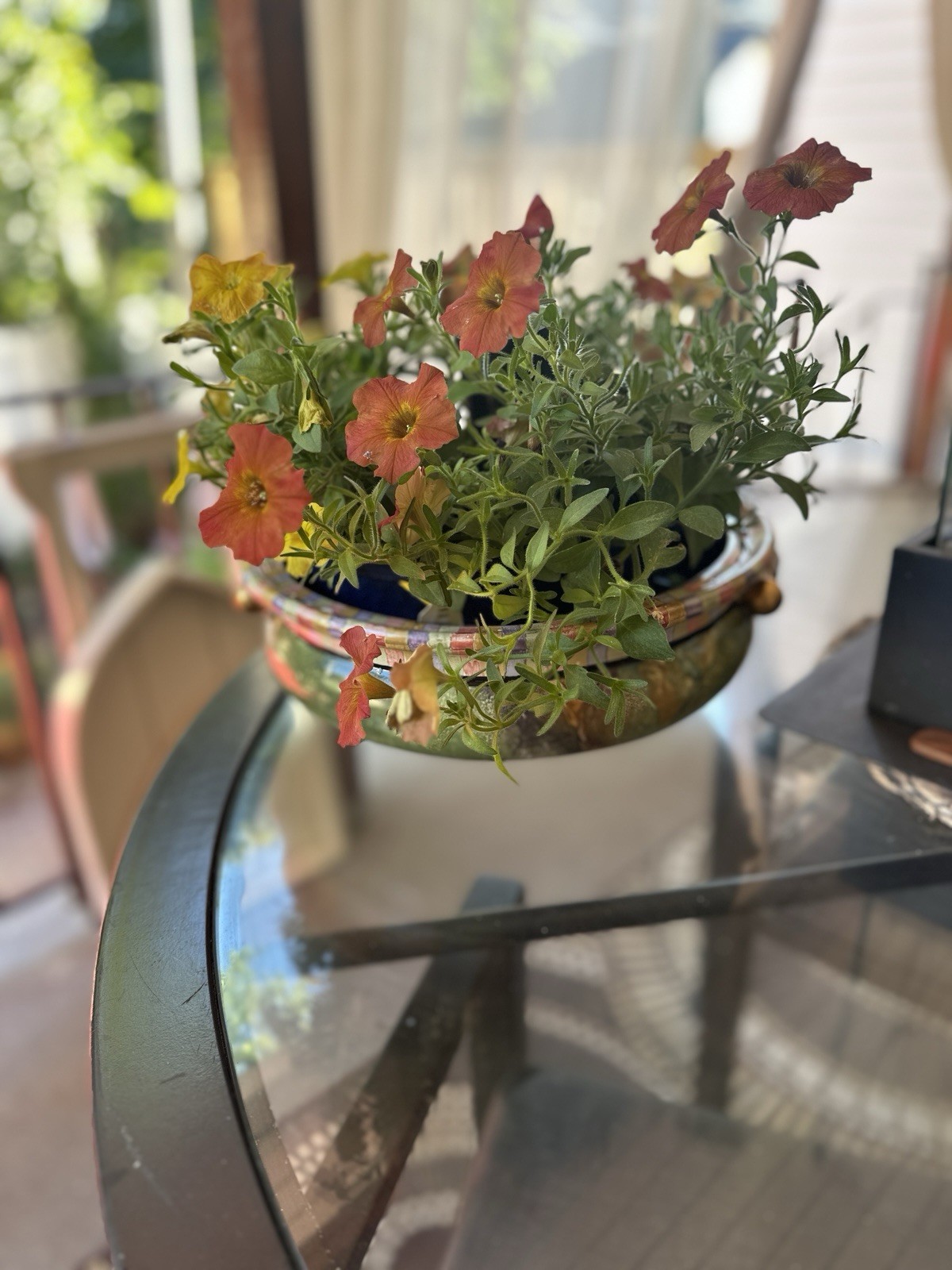 McKenzie Childs Large Bowl 1 Pc