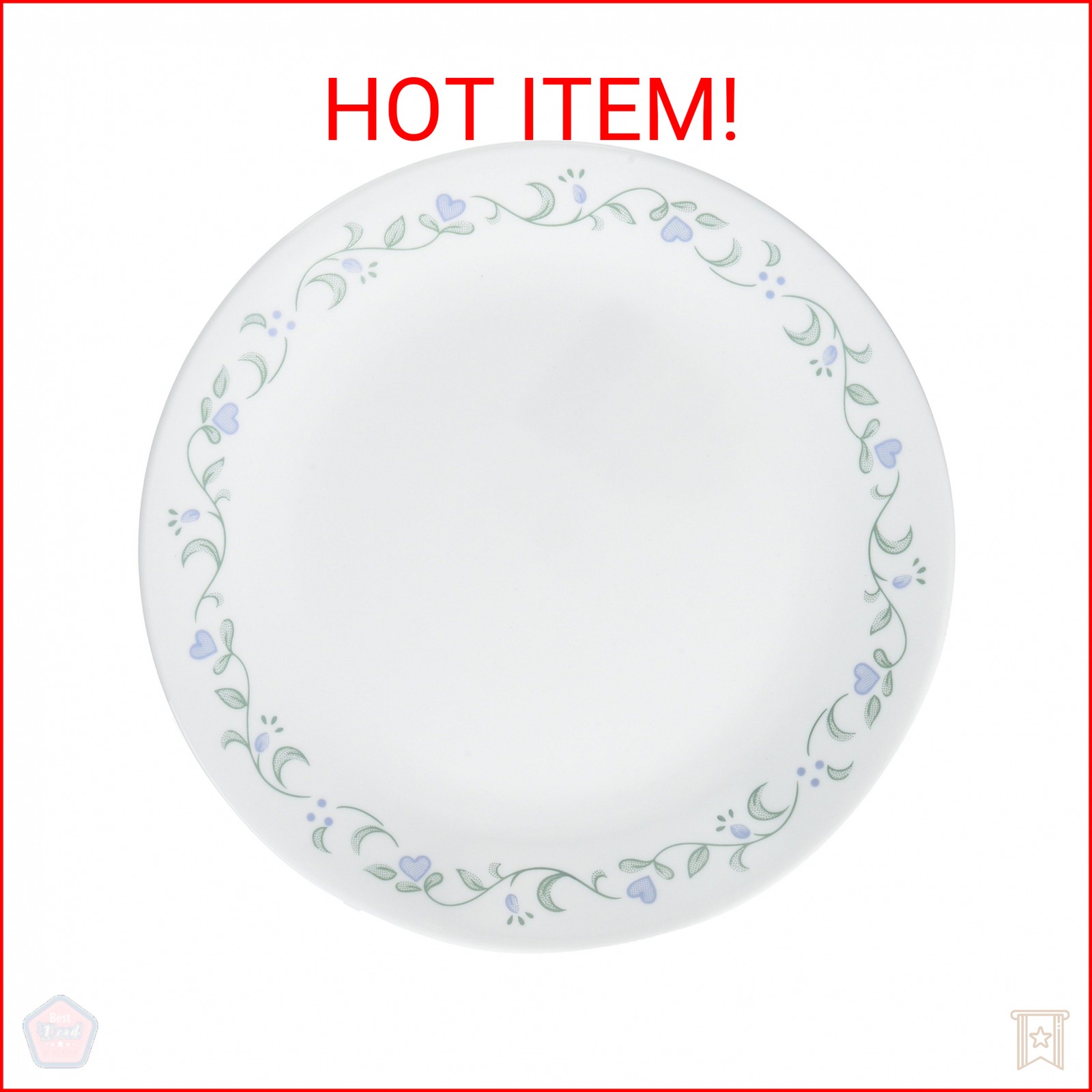 Livingware Country Cottage 8.5″ Lunch Plate [Set of 6]