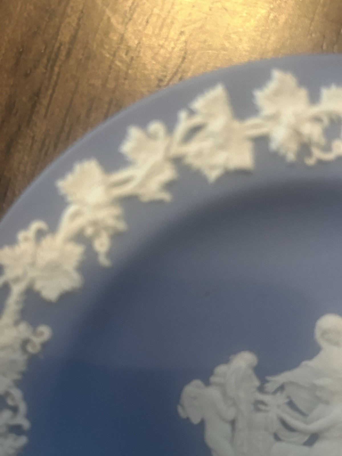 4 1/2” Wedgwood Jasperware Decorative Trinket Plate