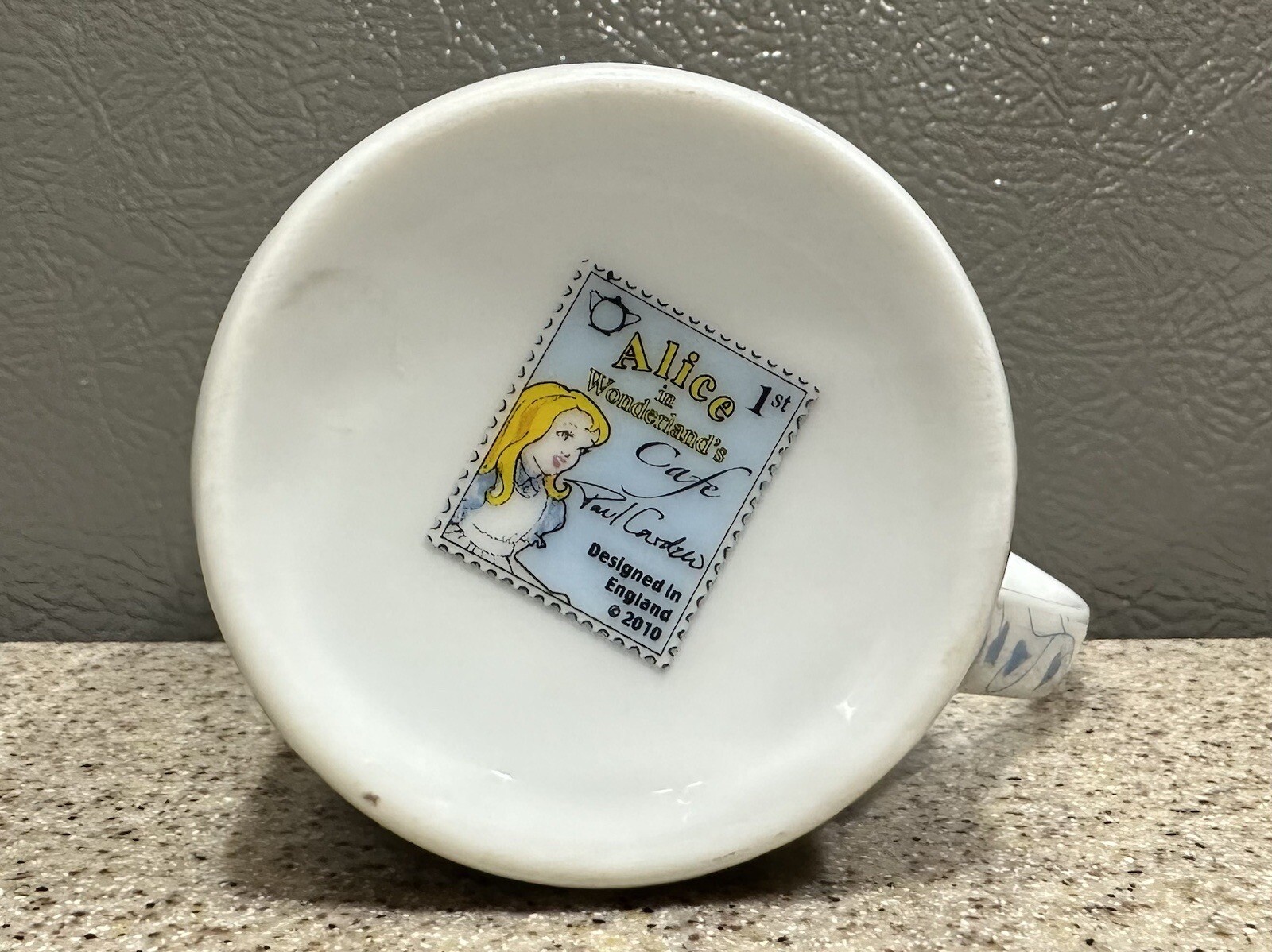 Vintage 2010 Alice in Wonderland Cafe Paul Cardew Coffe Cup/Mug Original Box!