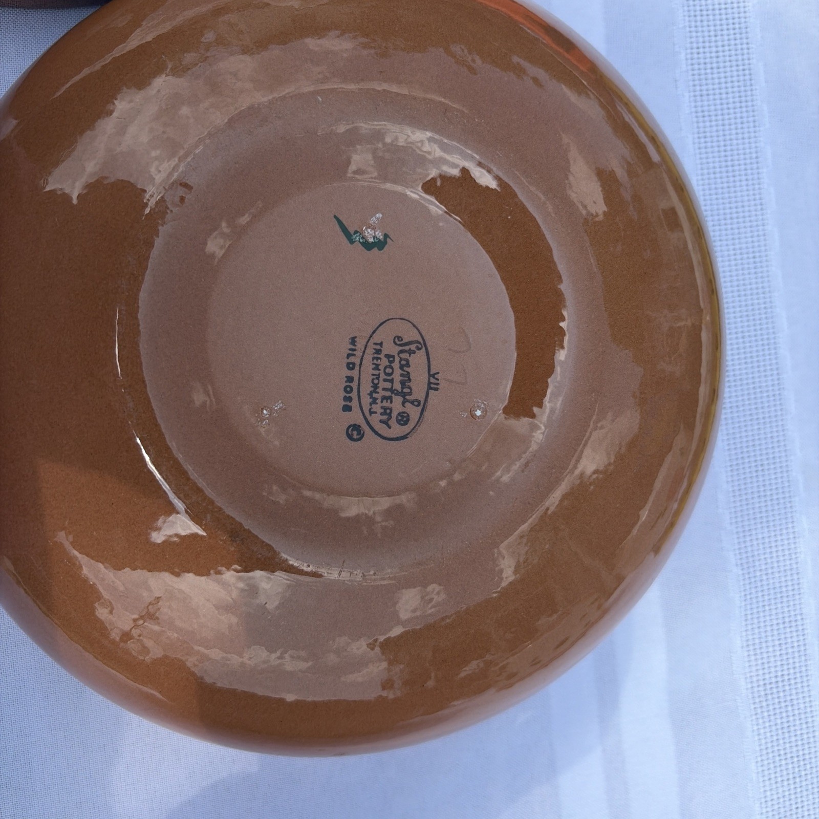 Set of 2 Stangl Wild Rose Pink Flower 7 7/8″ Cereal / Soup Bowls – Very Good!