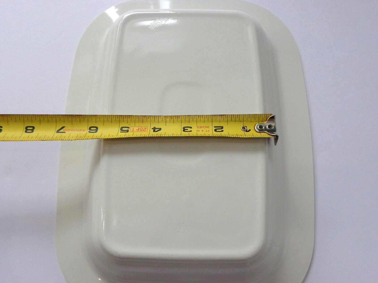 Corning Ware Casual Elegance White Floral Lasagna Casserole Roaster Size L-13
