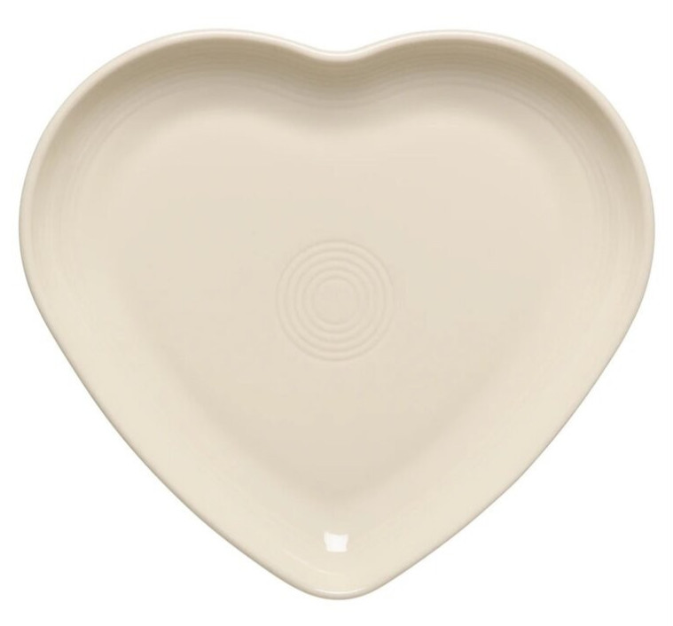 Fiesta 9″ Heart Shaped Plate 1st & 2nd Retired – CHOOSE COLOR – Valentine’s Day