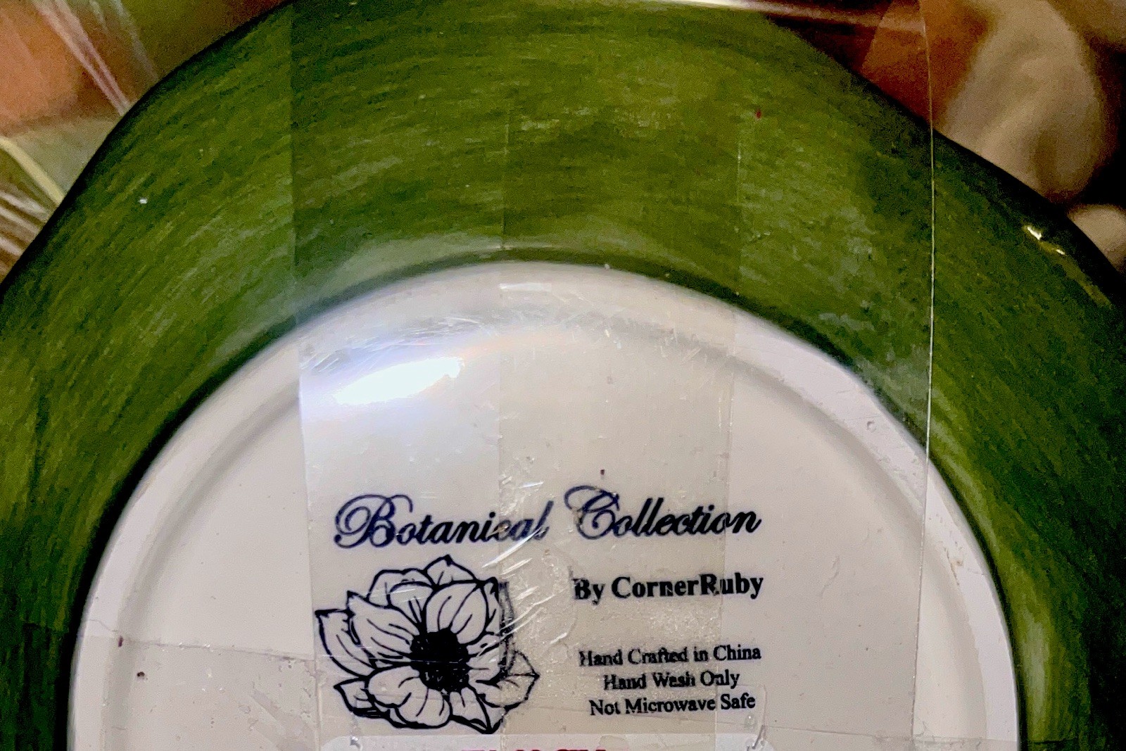 Botanical Collection Corner Ruby Flower Tea Cup Leaf Saucer Butterfly Spoon