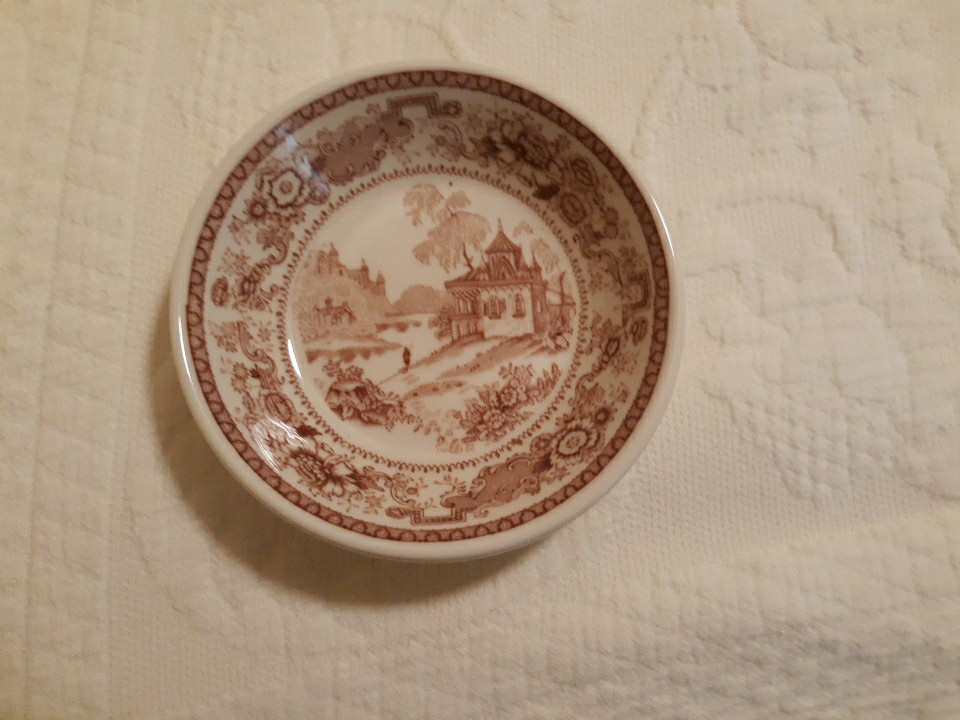 Vintage Syracuse Mayfair Pink Dessert/Fruit Dishes (2) Restaurant Ware U.S.A.