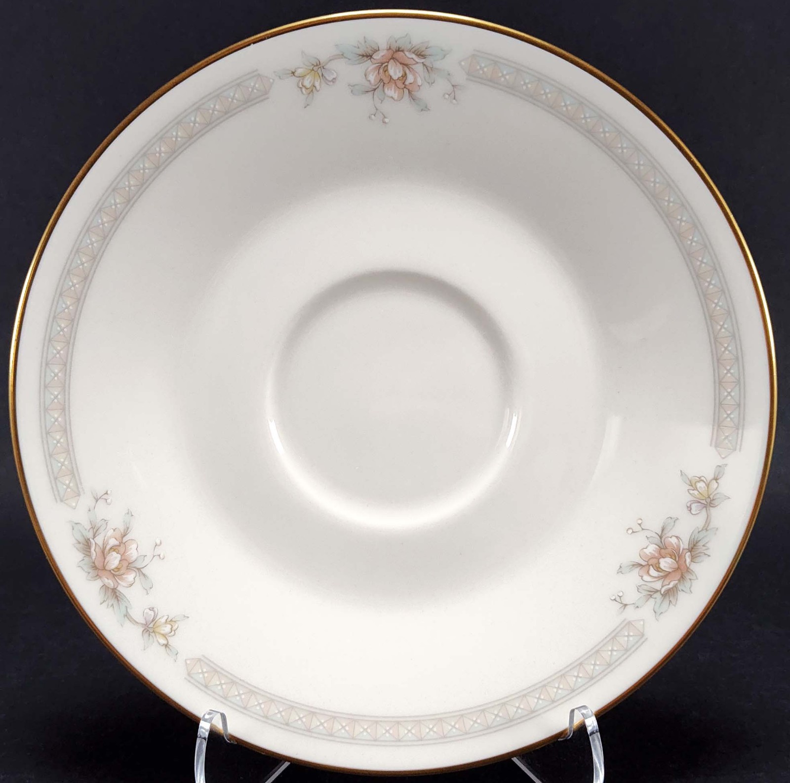 Mixed Lot Saucers Farmhouse Granny Cottage Shabby Mismatched China Set of 8