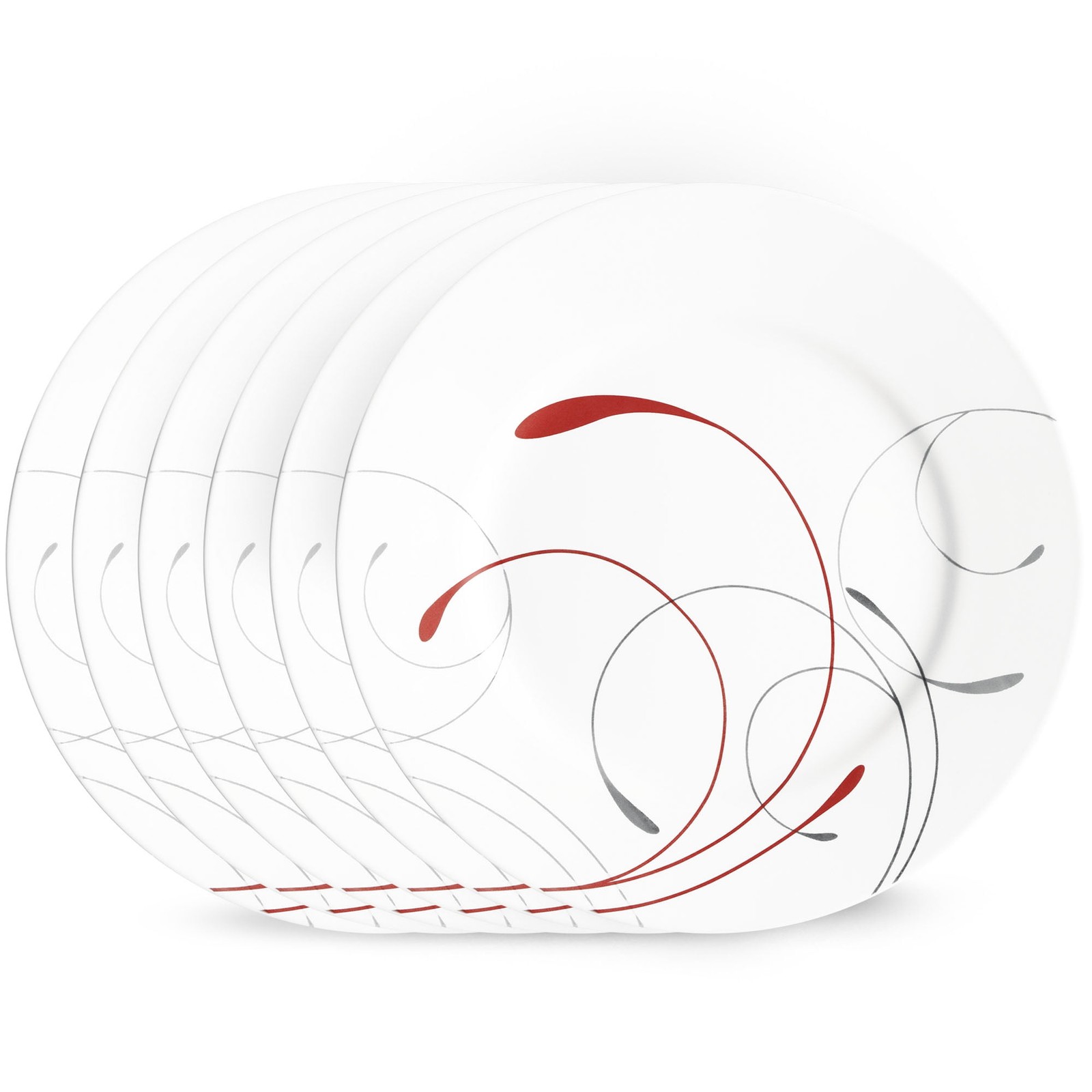 Corelle Splendor 8.5″ Glass Salad Plate (Set of 6)