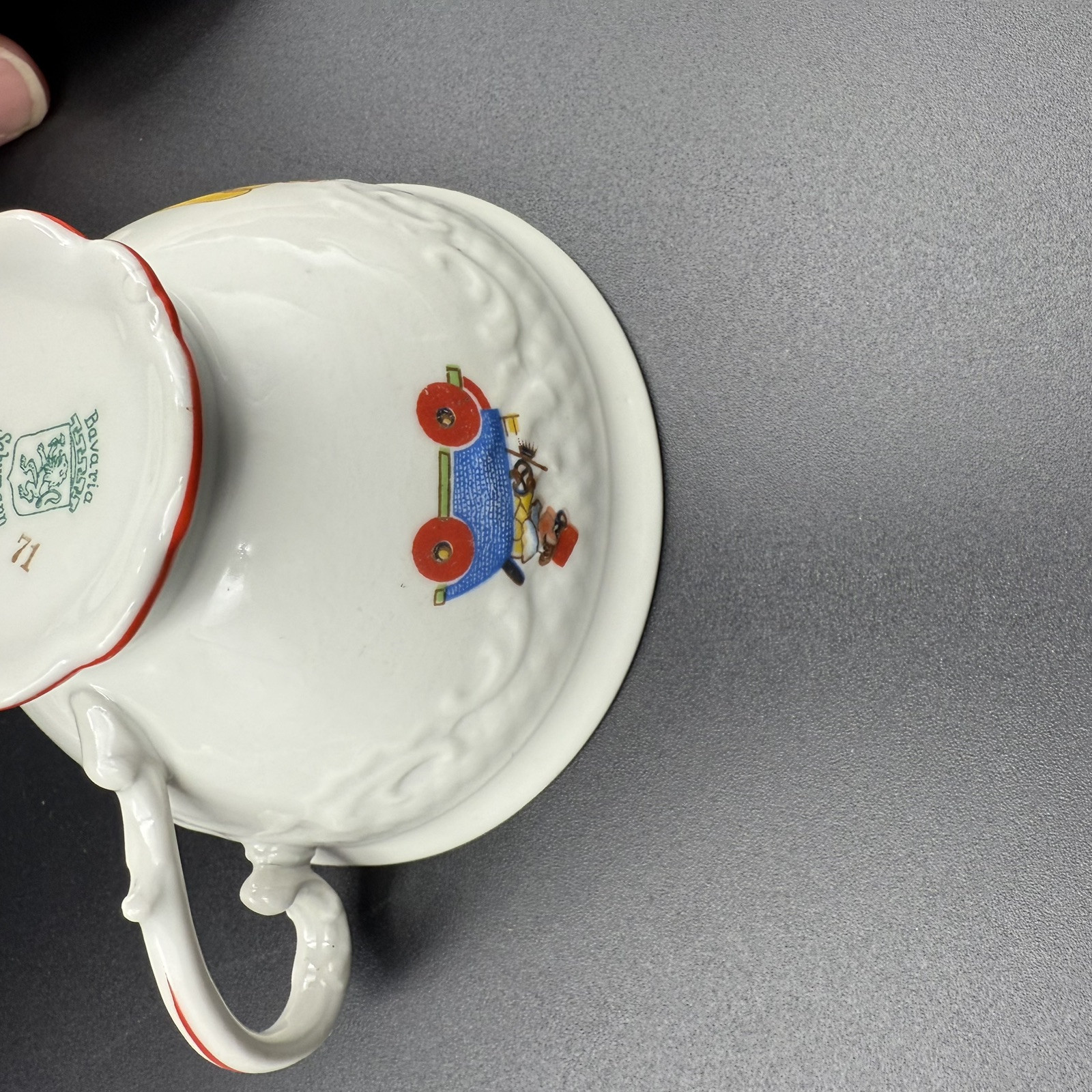 Johann Haviland Bavaria Schumann Germany 5 piece Childrens Nursery china set
