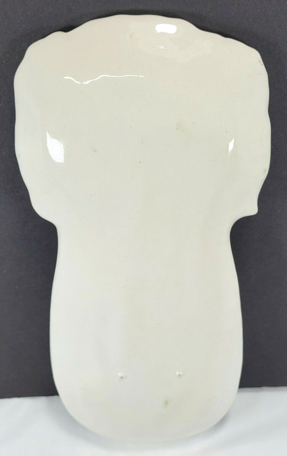 VTG Celery Shaped Vegetable Relish Serving Dish Ceramic Hand Painted See Picture