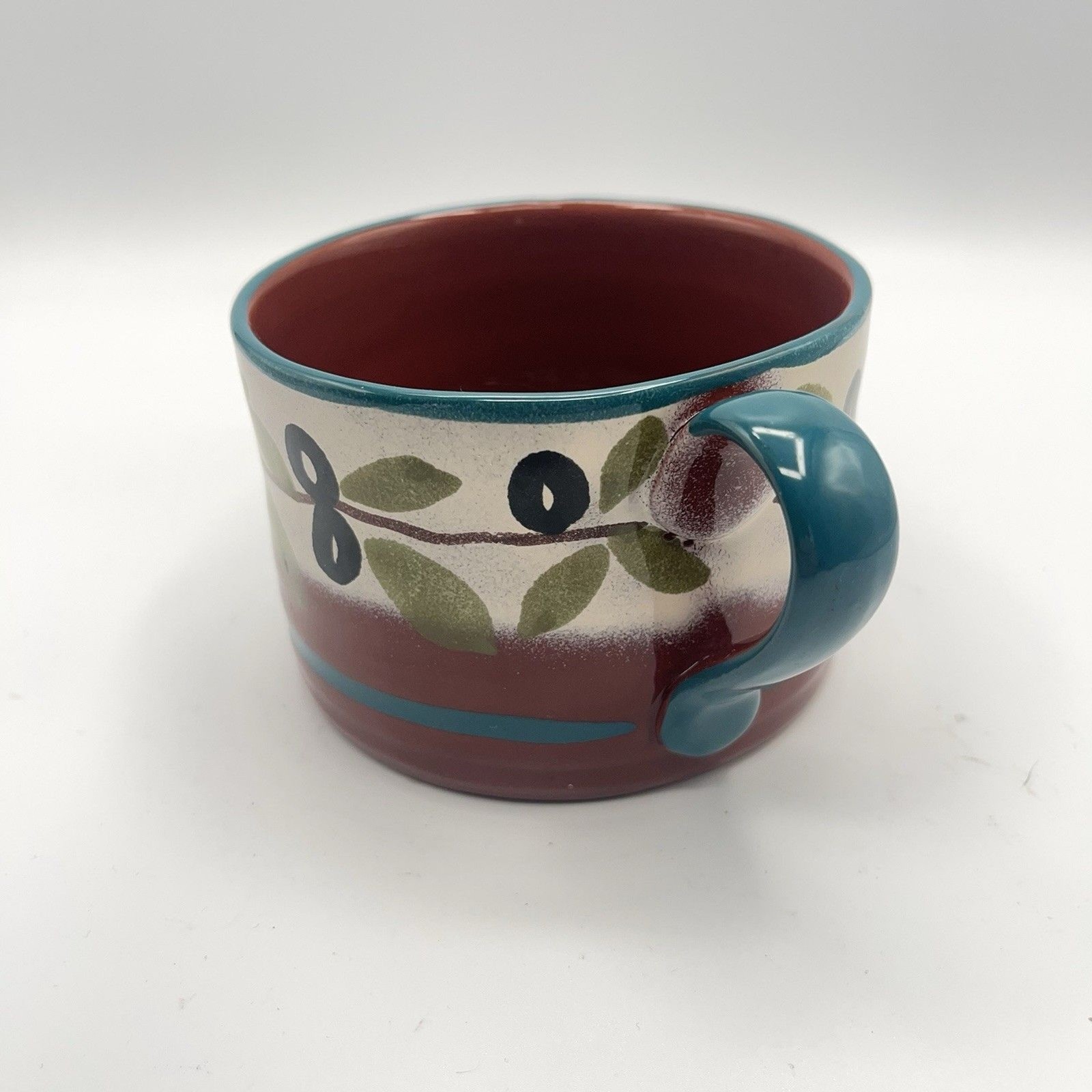 Handpainted Studio Art Mug – Olives
