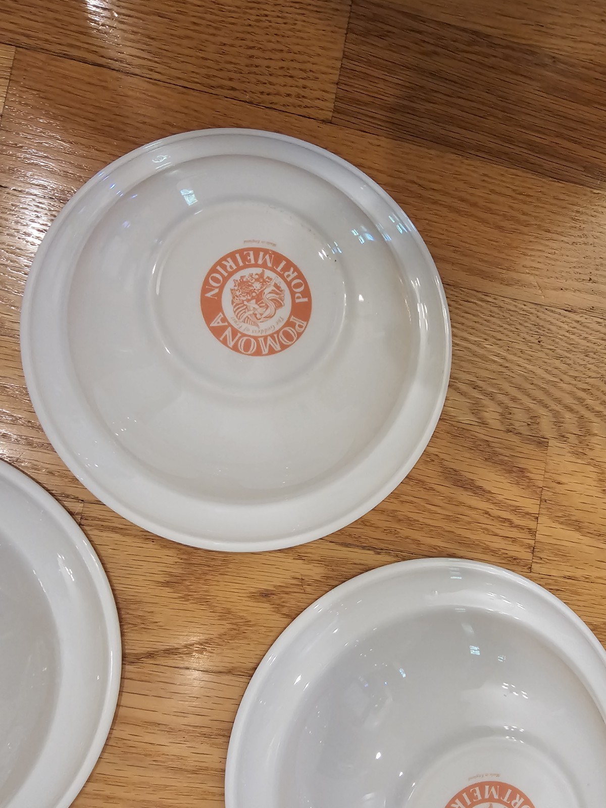 Portmeirion Pomona No Border Fruit 6.75″ Cereal Fruit Bowls Set Of 6 EUC Retired