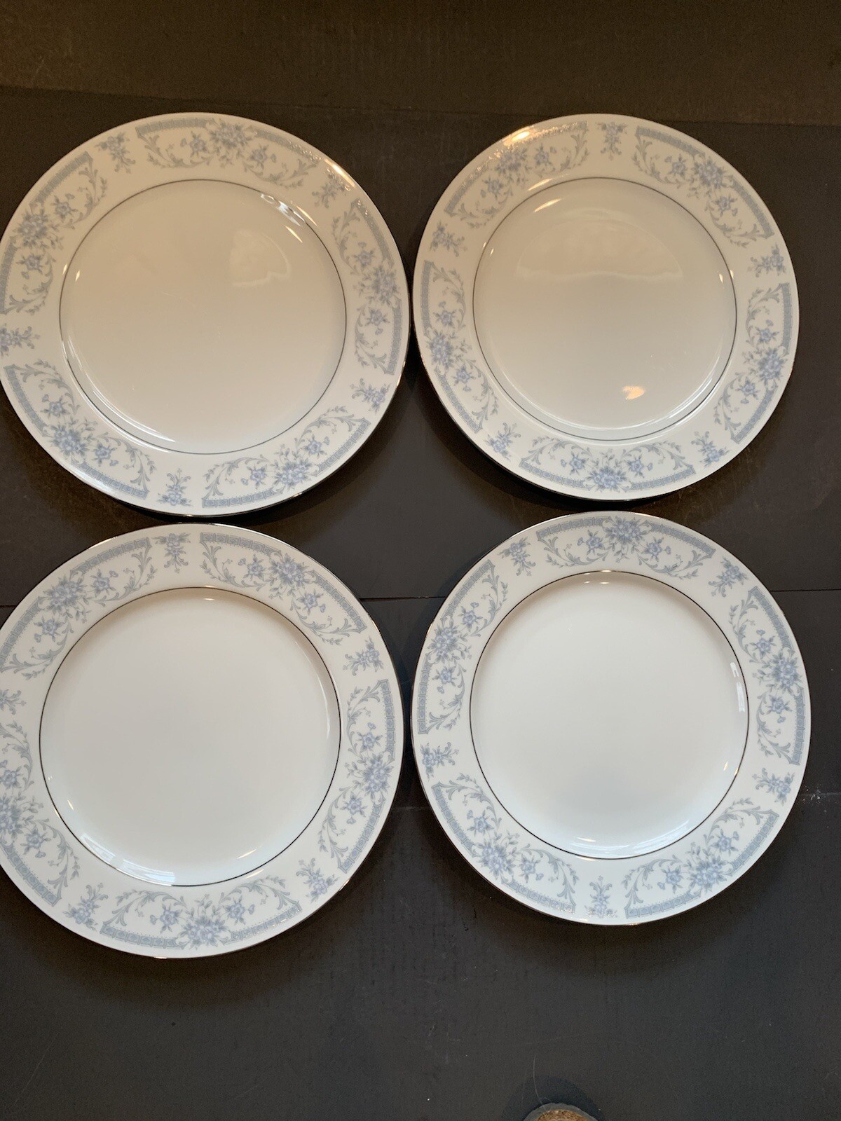 Vintage Sheffield Blue Whisper Porcelain Bone China 6 Tea Coffee Cups 1985 Japan