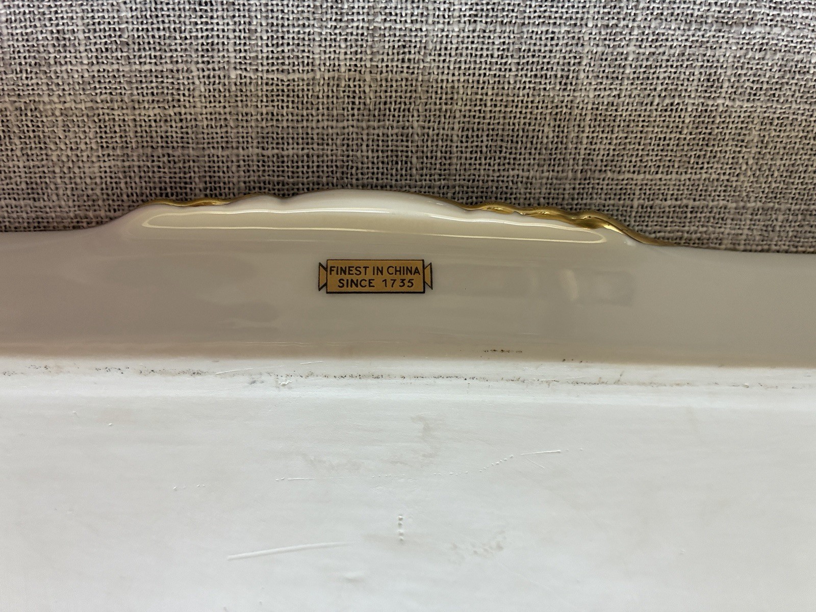 Vintage RICHARD GINORI PALERMO Red 16”x 11”Rectangular Tray Italy