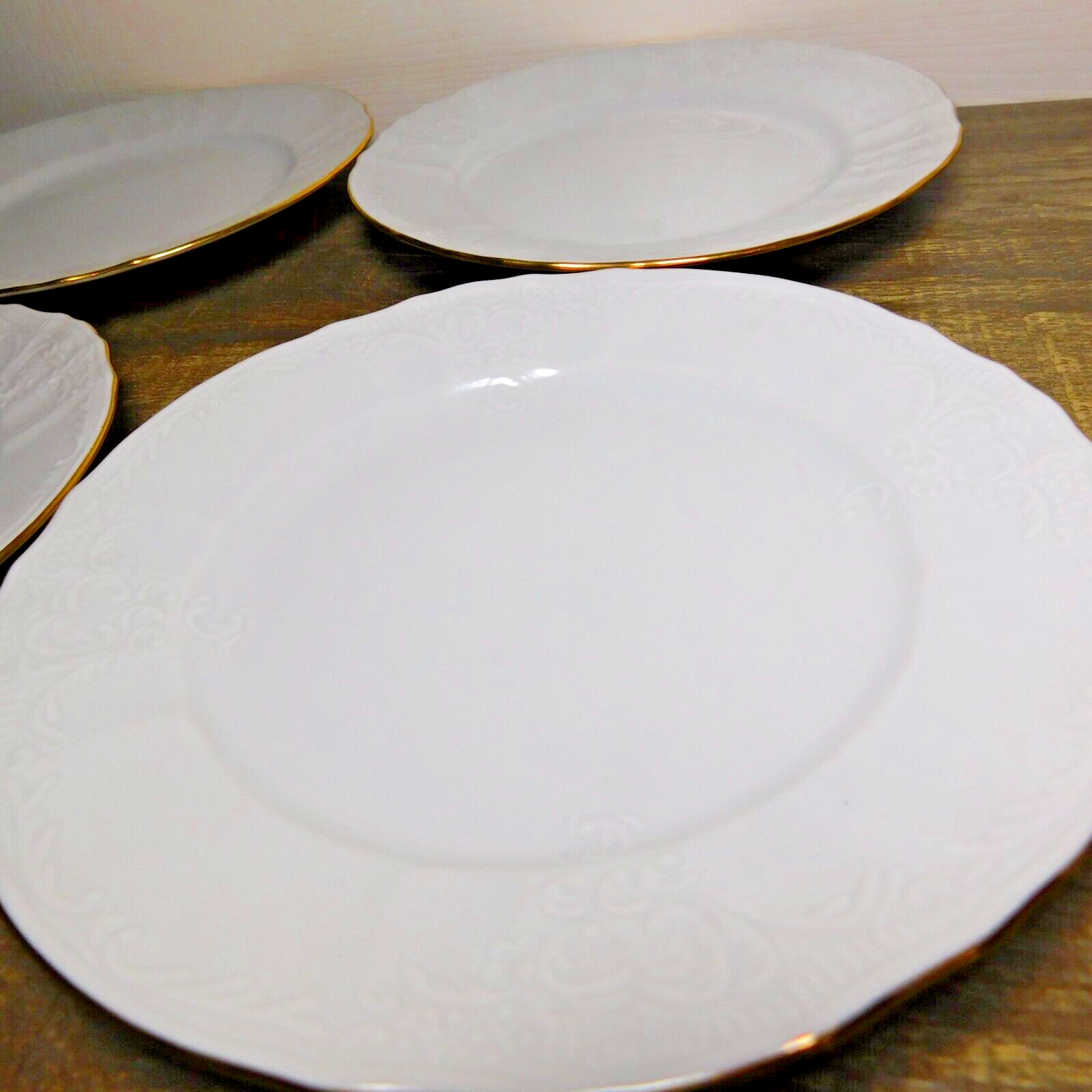 Bernardotte Ivory BOSCOV’S European Collection Czech 6.75″ BREAD PLATE Lot 4
