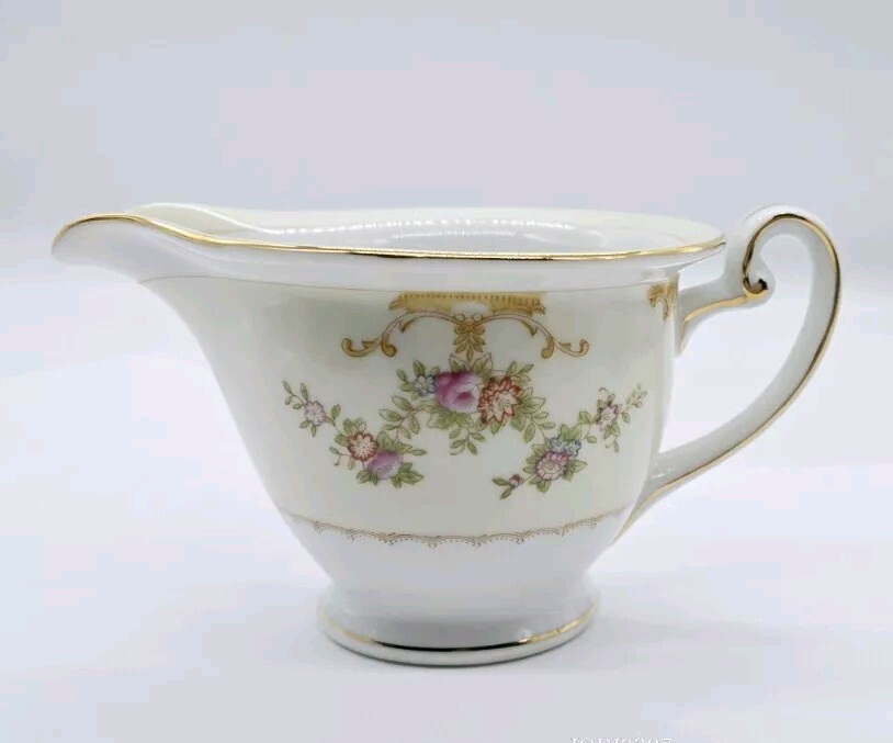 Jyoto China Creamer Made in Occupied Japan 8 oz Vintage RARE Hard to find