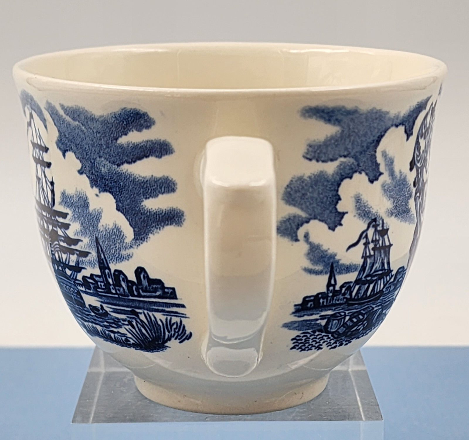 4 Meakin Sailors Farewell New York State Seal Coffee/Tea cups – Made in England
