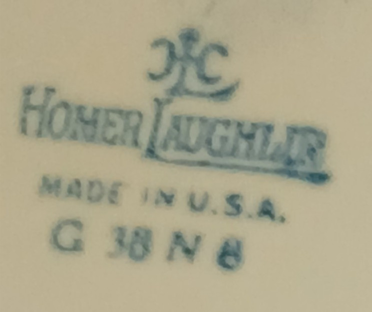 5 Homer Laughlin Hacienda 6 1/2″ Art Deco Bread Plates