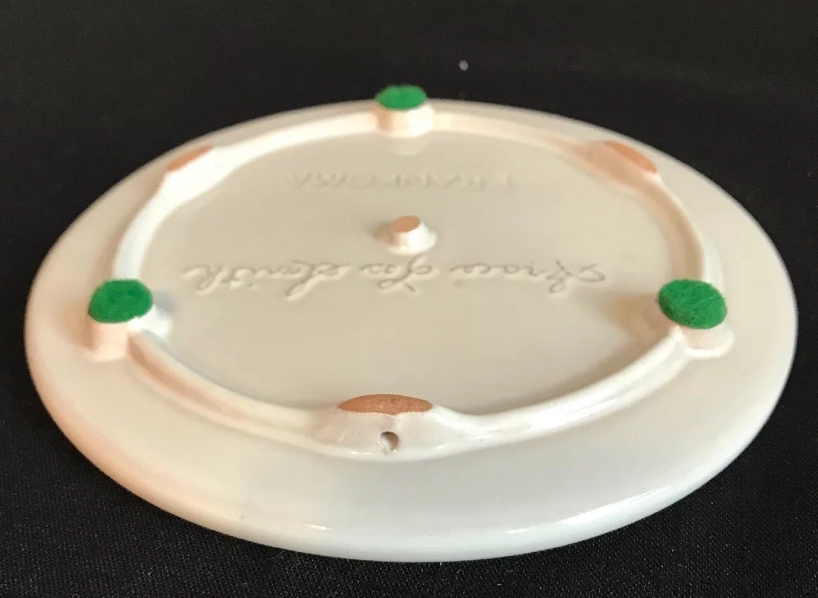 Frankoma Nazarene Alpha Beta Gamma Chapel Belles Trivet Wall Plaque~White Sands